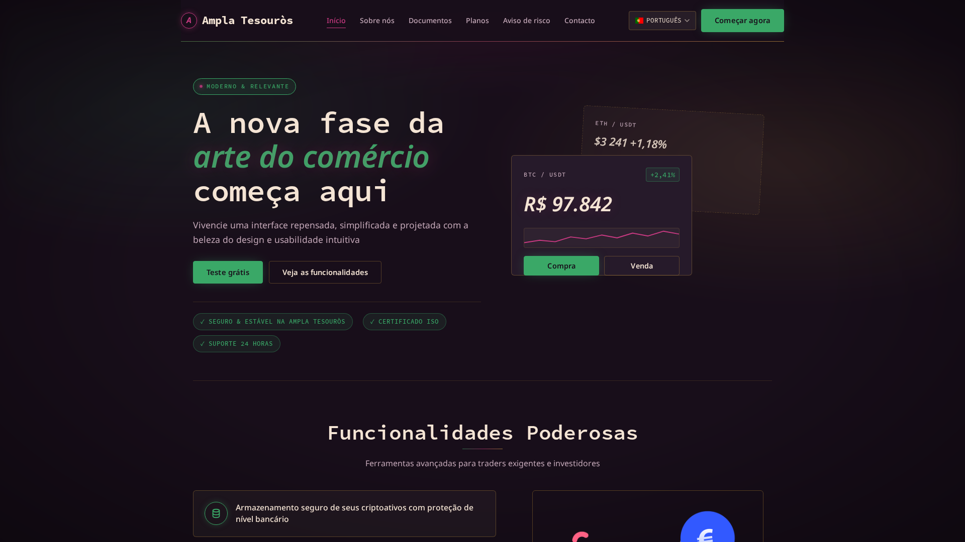 Screenshot of ampla-tesouros.pro