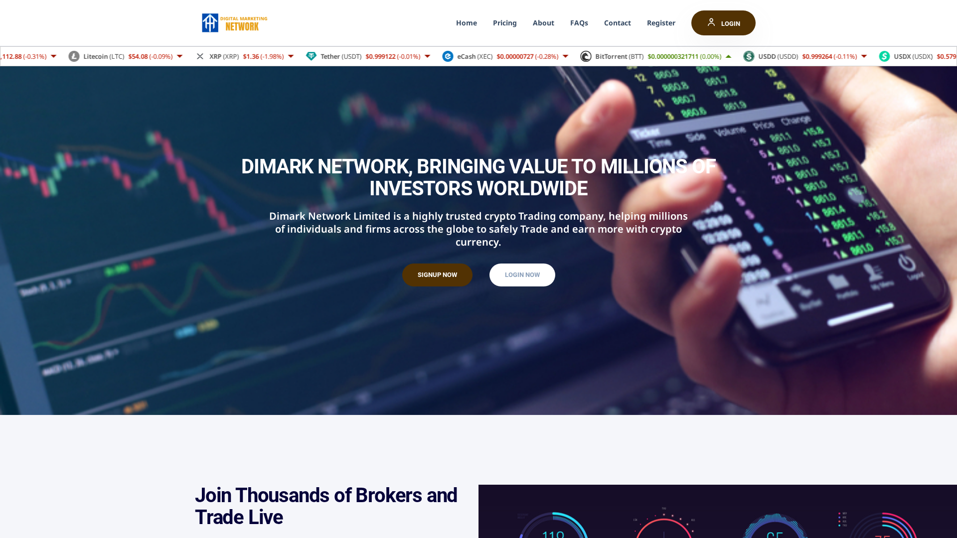 Screenshot of elivioncapital.com