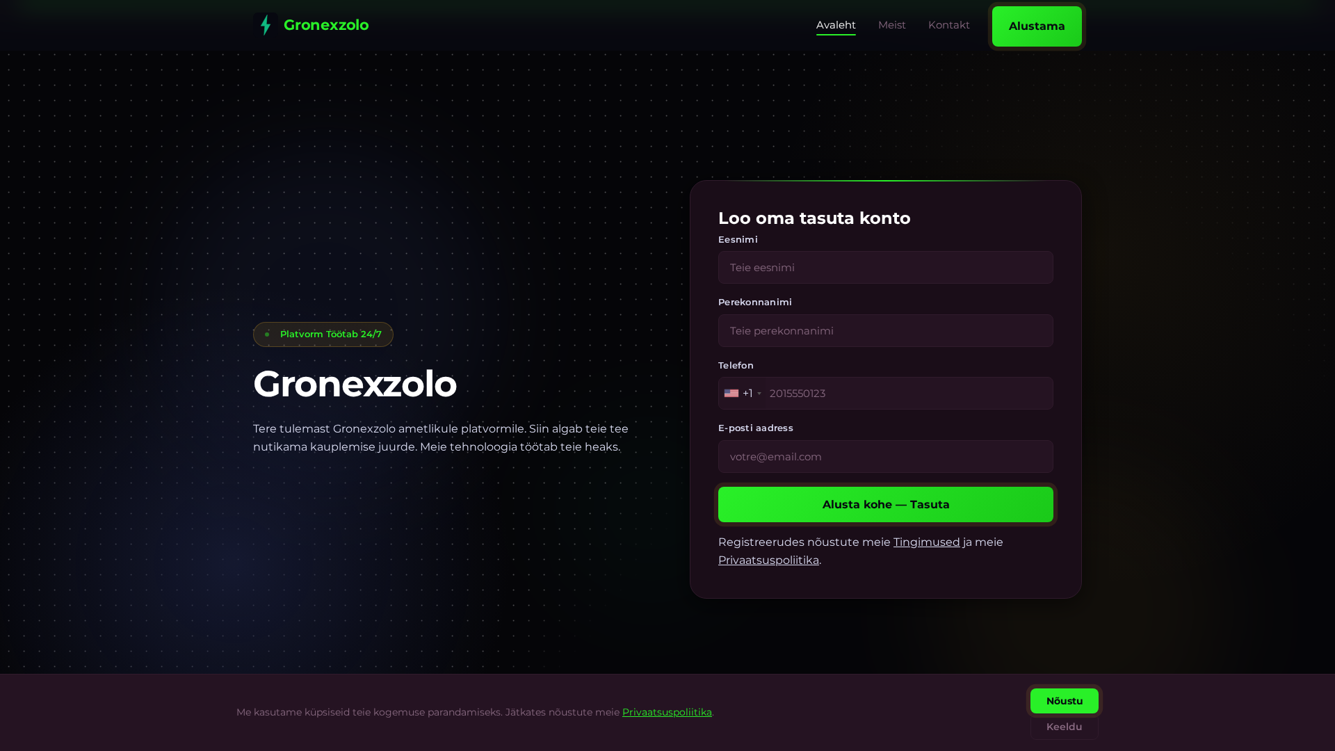 Screenshot of gronexzolo.it.com
