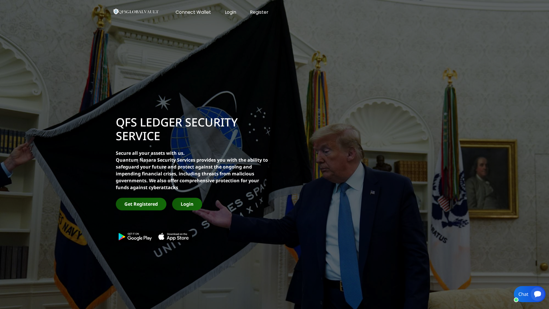 Screenshot of qfs-globalvault.com