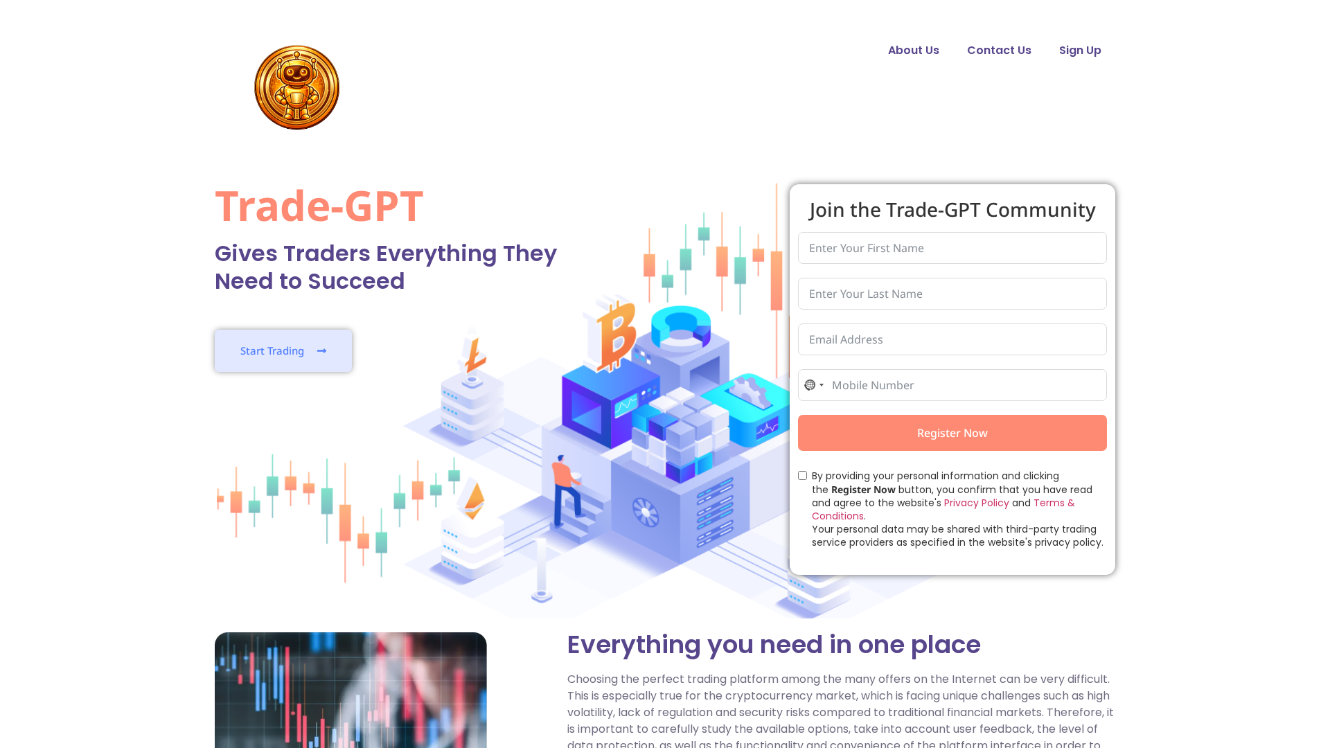 Screenshot of trade-gpt.co.uk