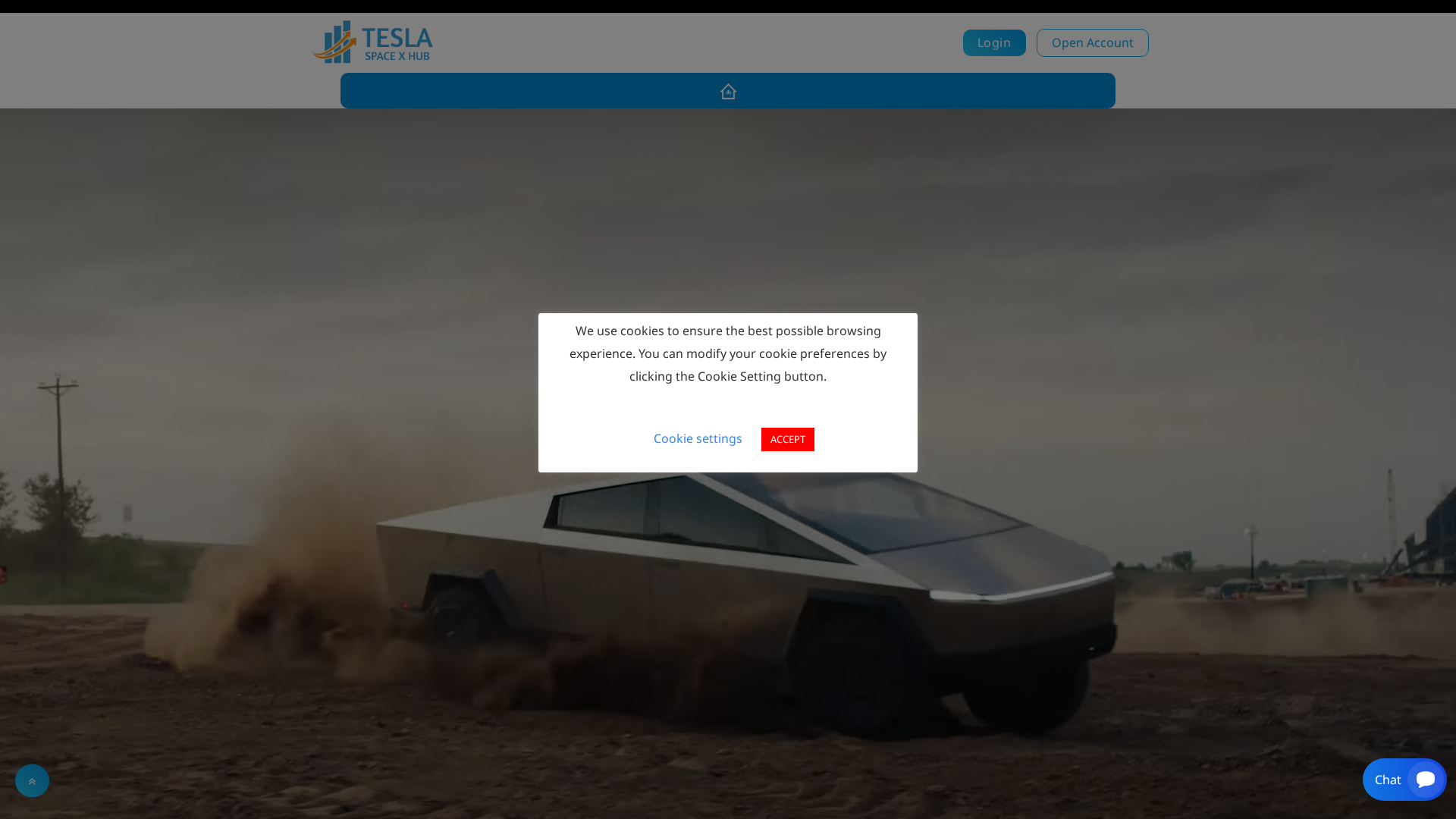 Screenshot of tslaspacexhub.cc