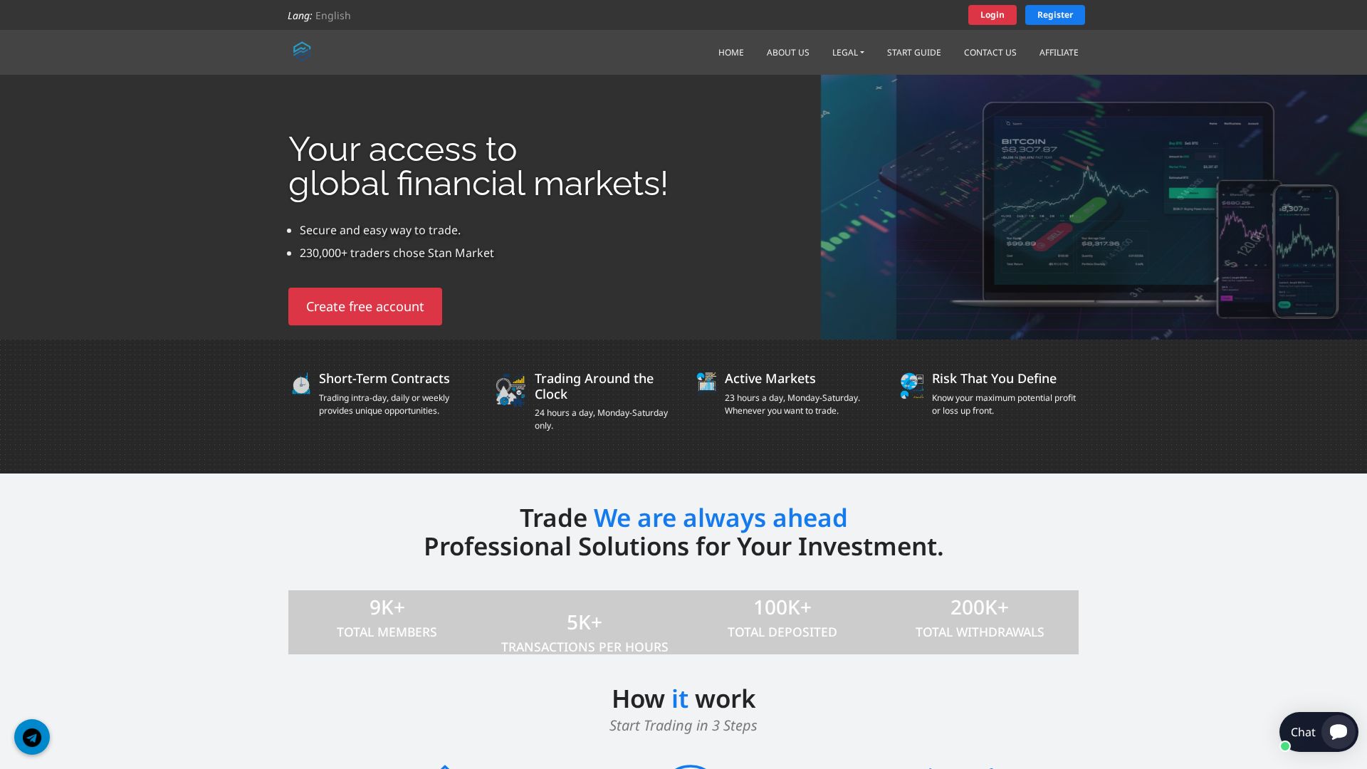 Screenshot of stanmarket.online
