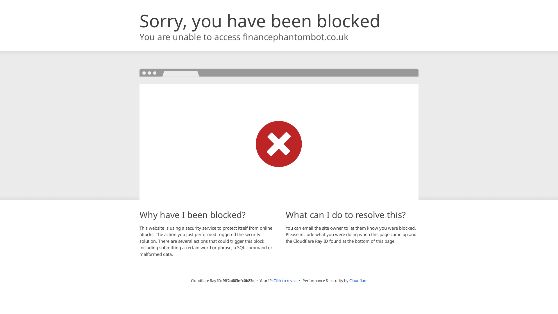 Screenshot of financephantombot.co.uk