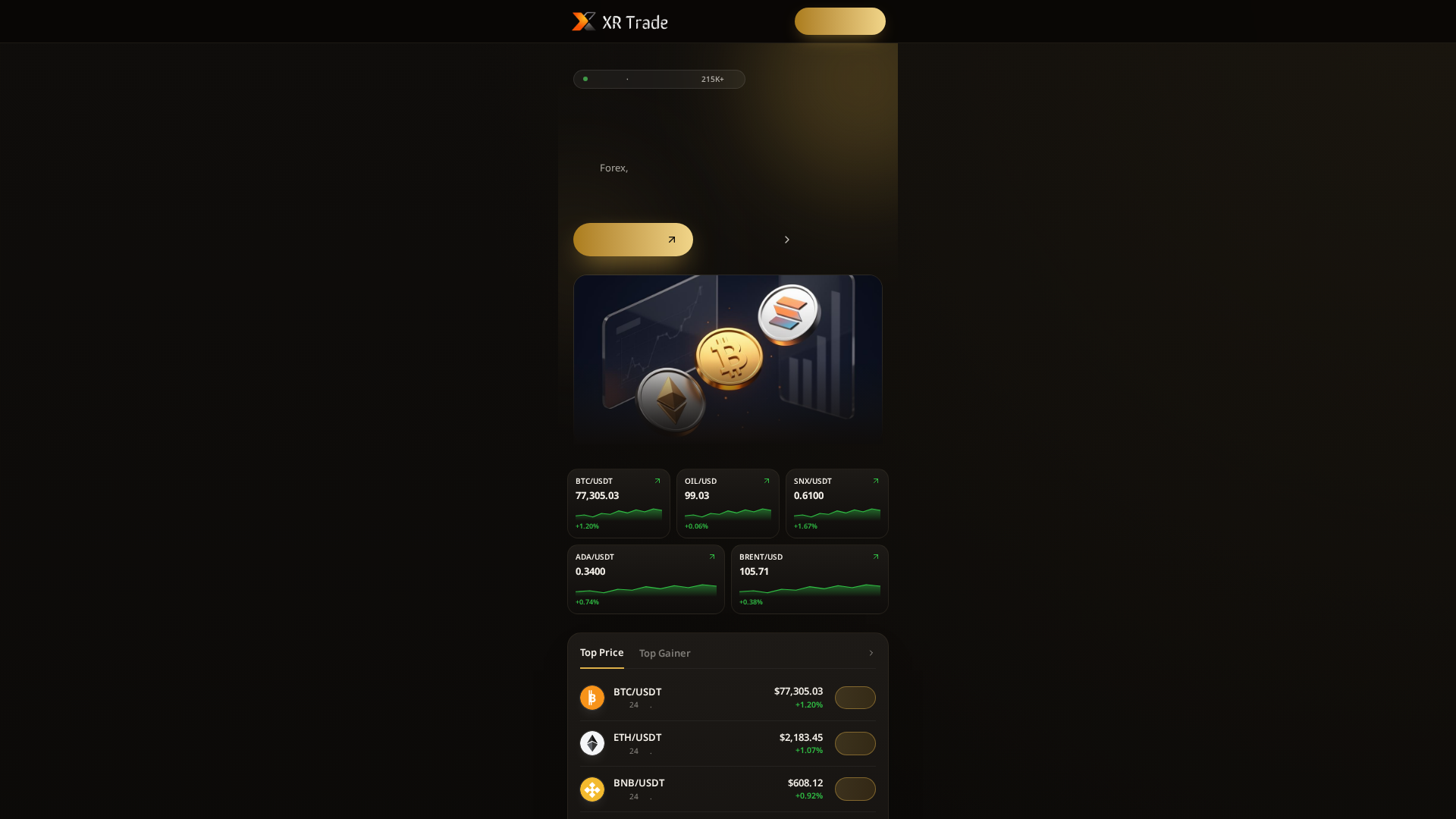 Screenshot of bxtrade-intelligent.xyz