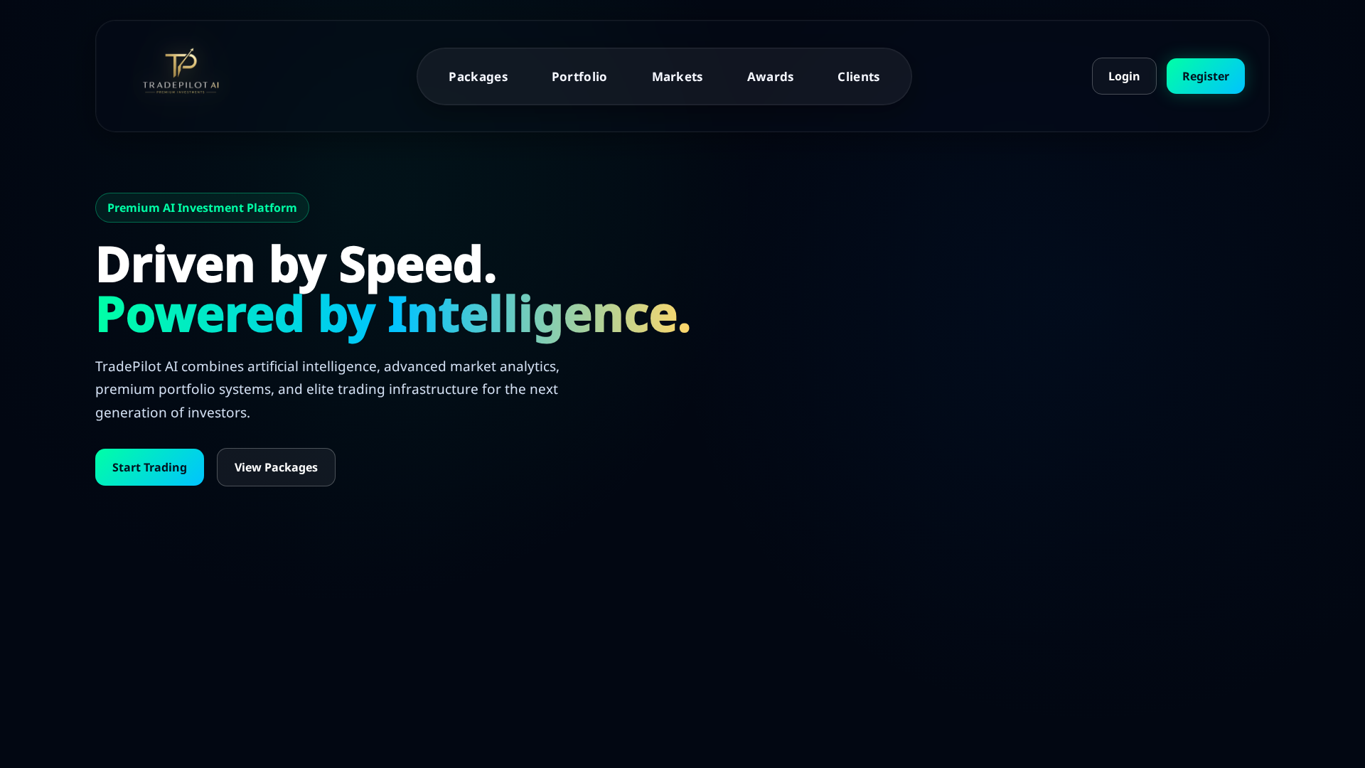Screenshot of aipilottrade.com