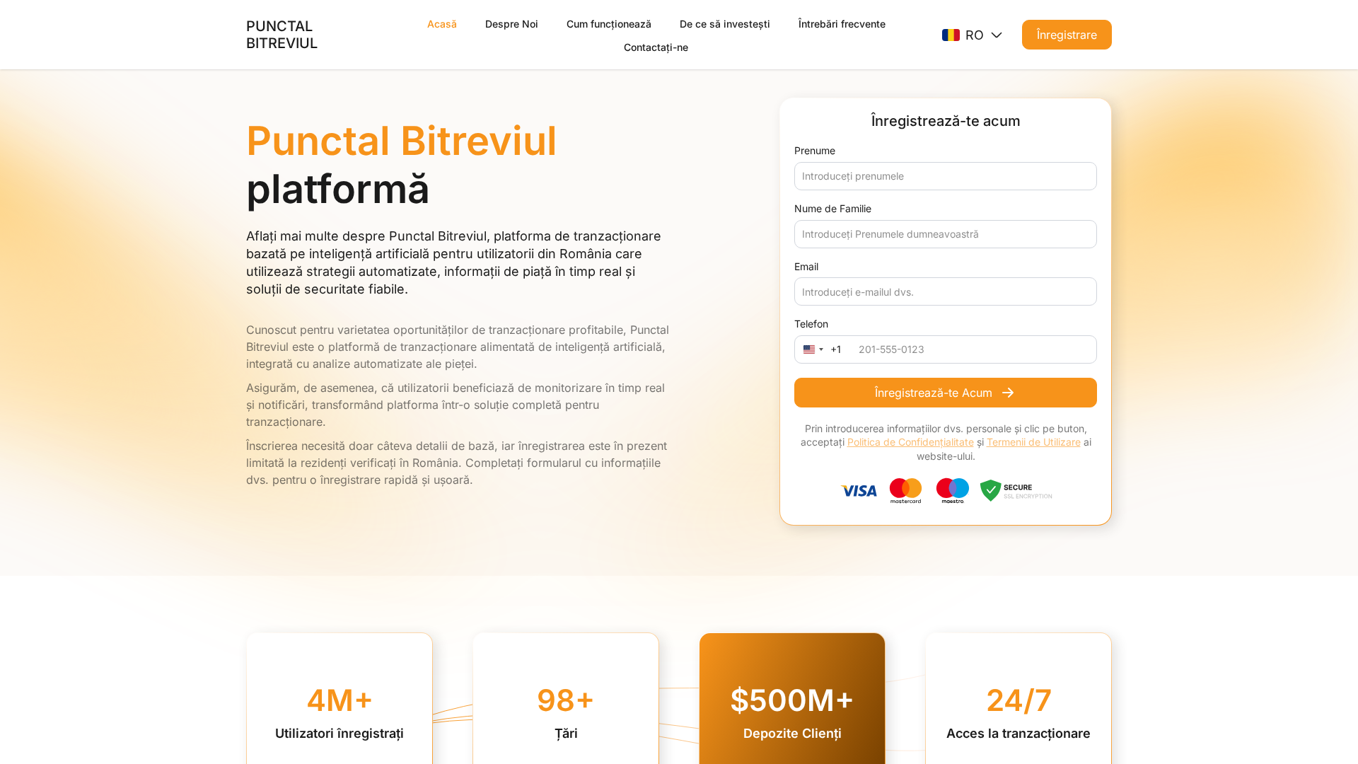 Screenshot of punctal-bitreviul.com