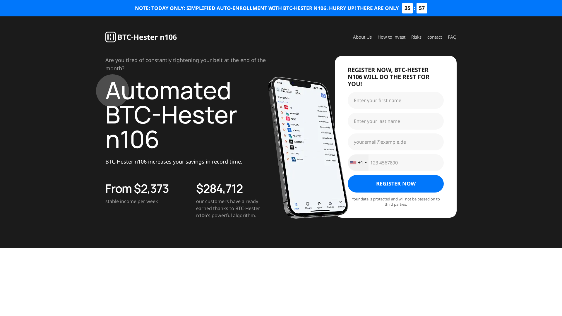 Screenshot of btchestern106.com
