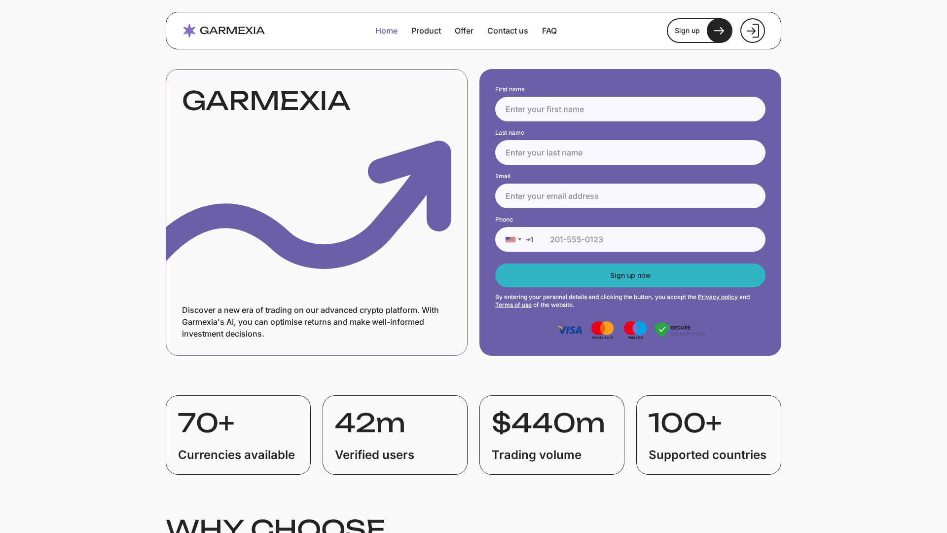 Screenshot of garmexia.org
