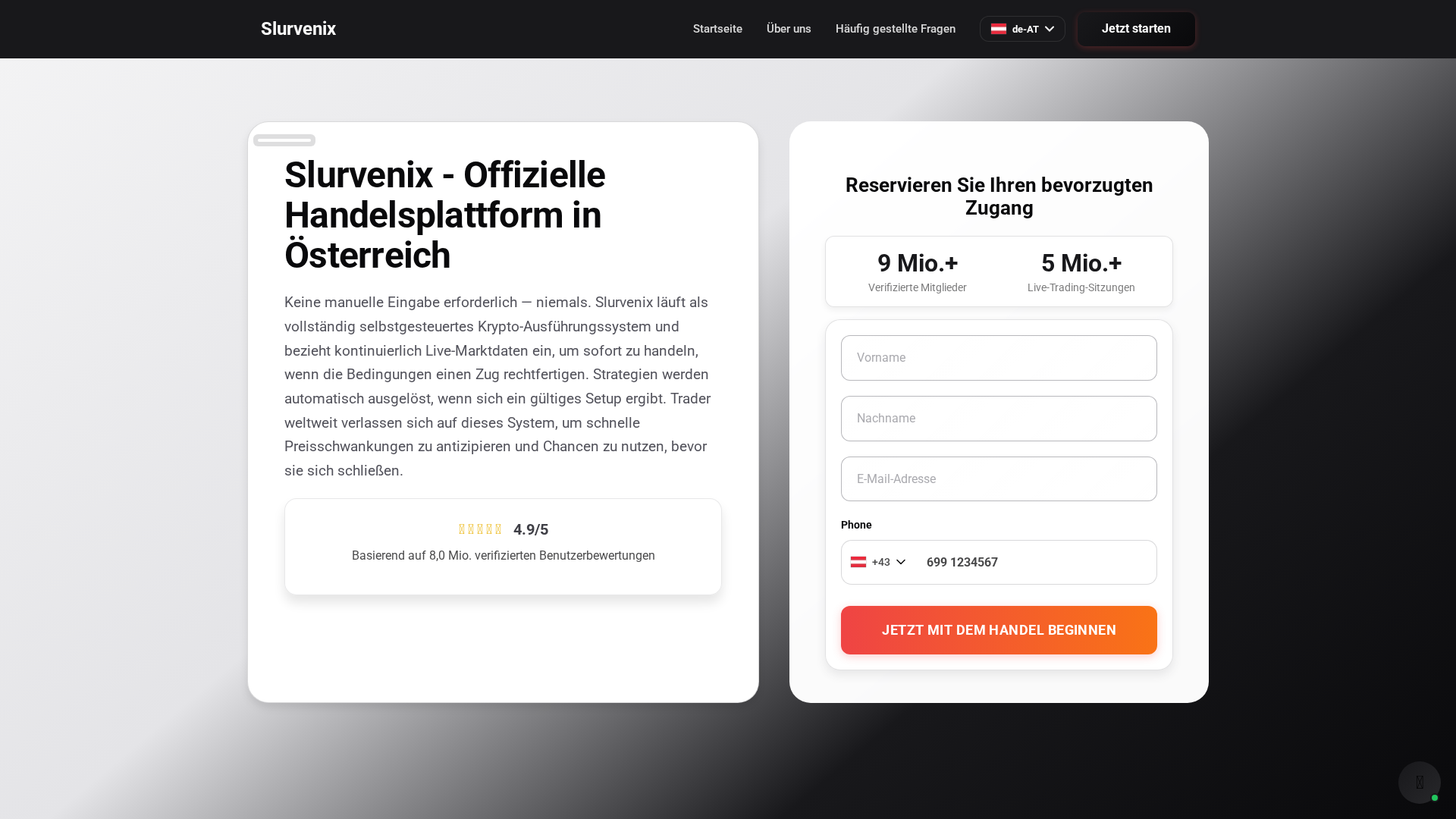 Screenshot of slurvenix.at