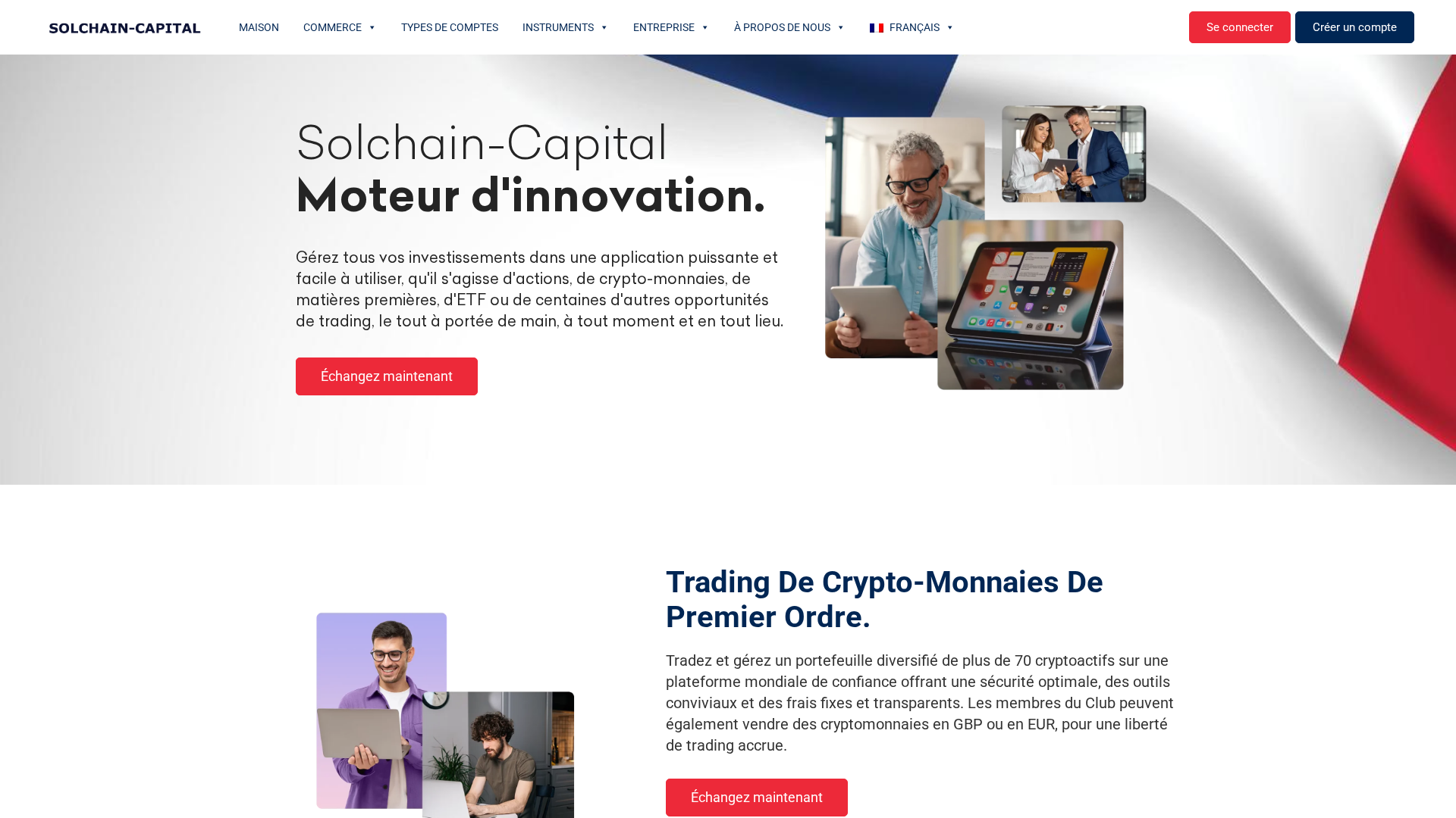 Screenshot of solchain-capital.com
