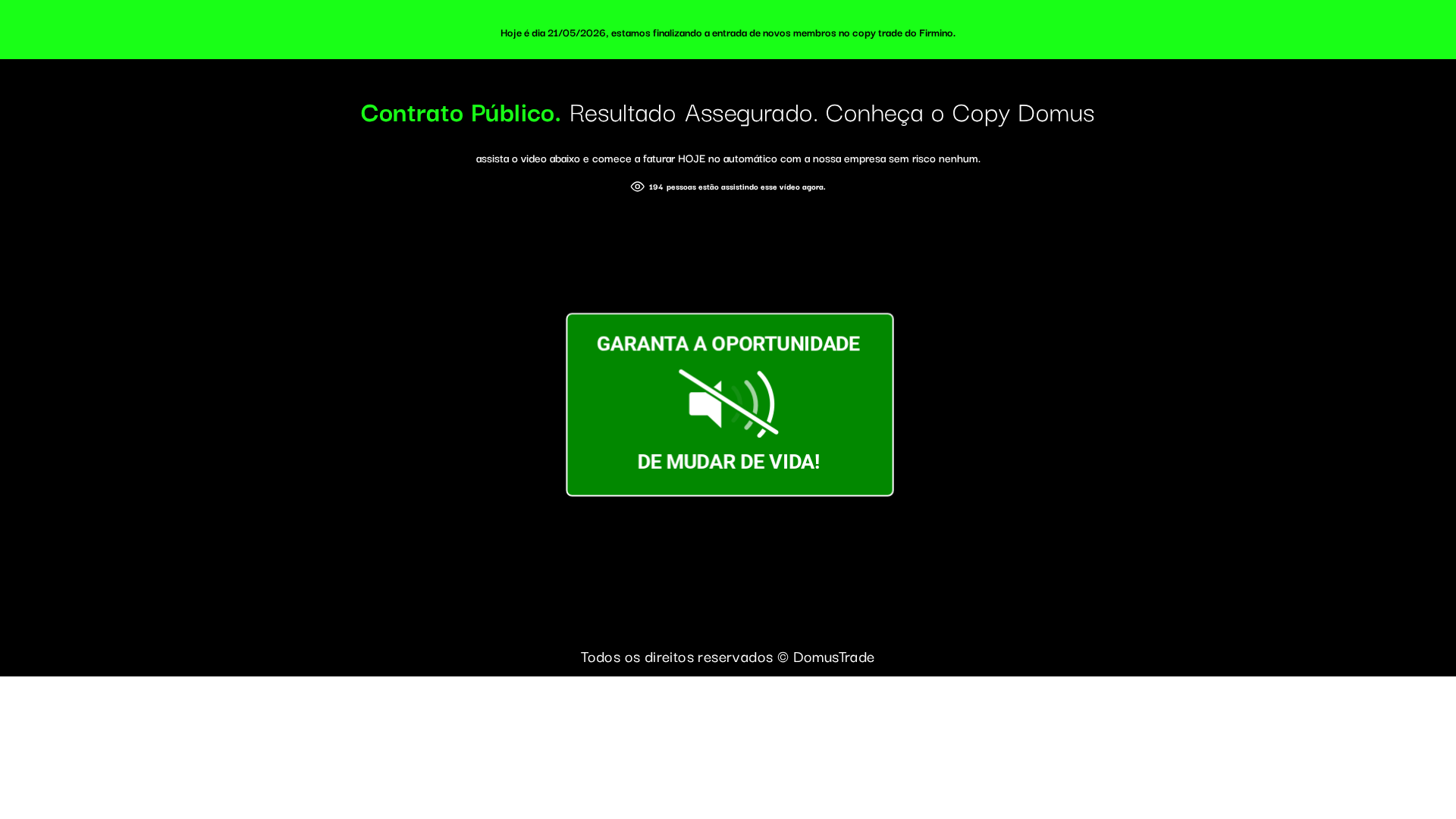 Screenshot of firminocopytrader.online