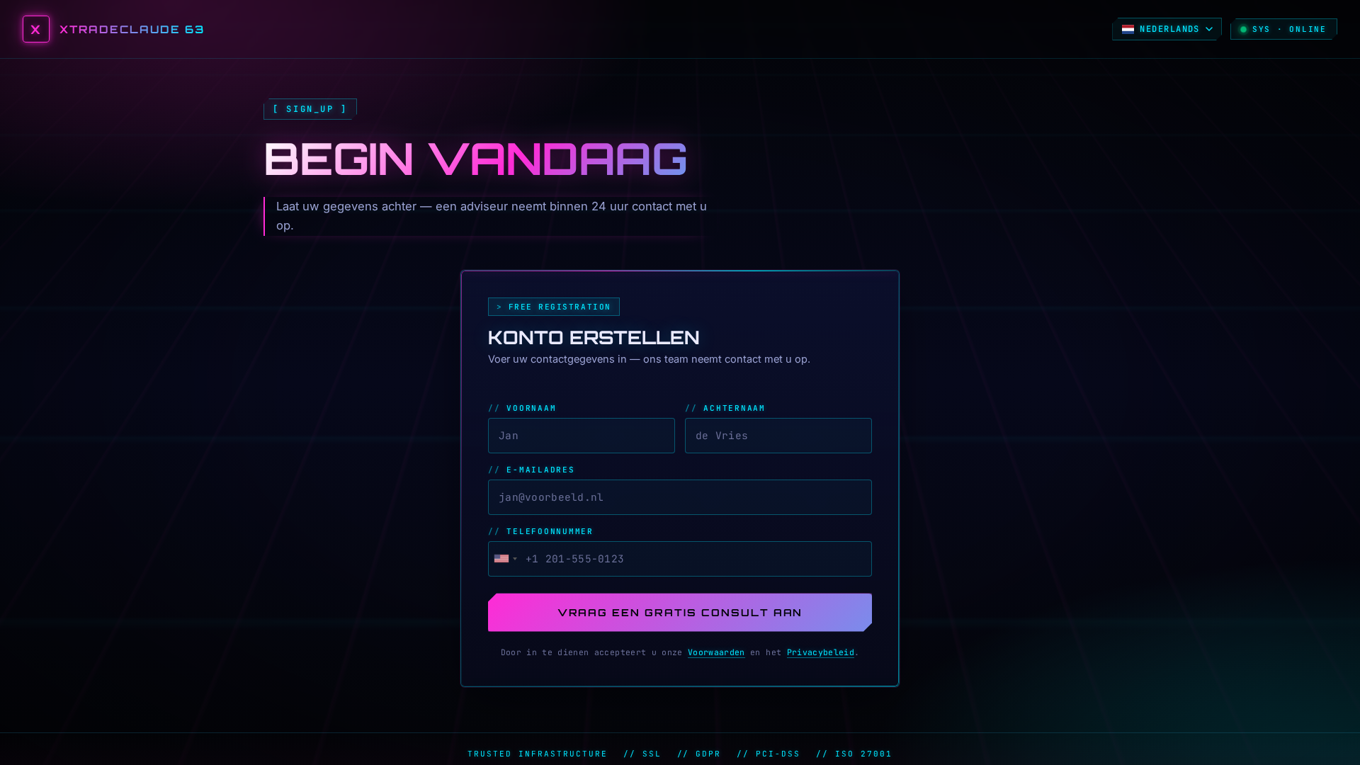 Screenshot of xtradeclaude-63-platform.com