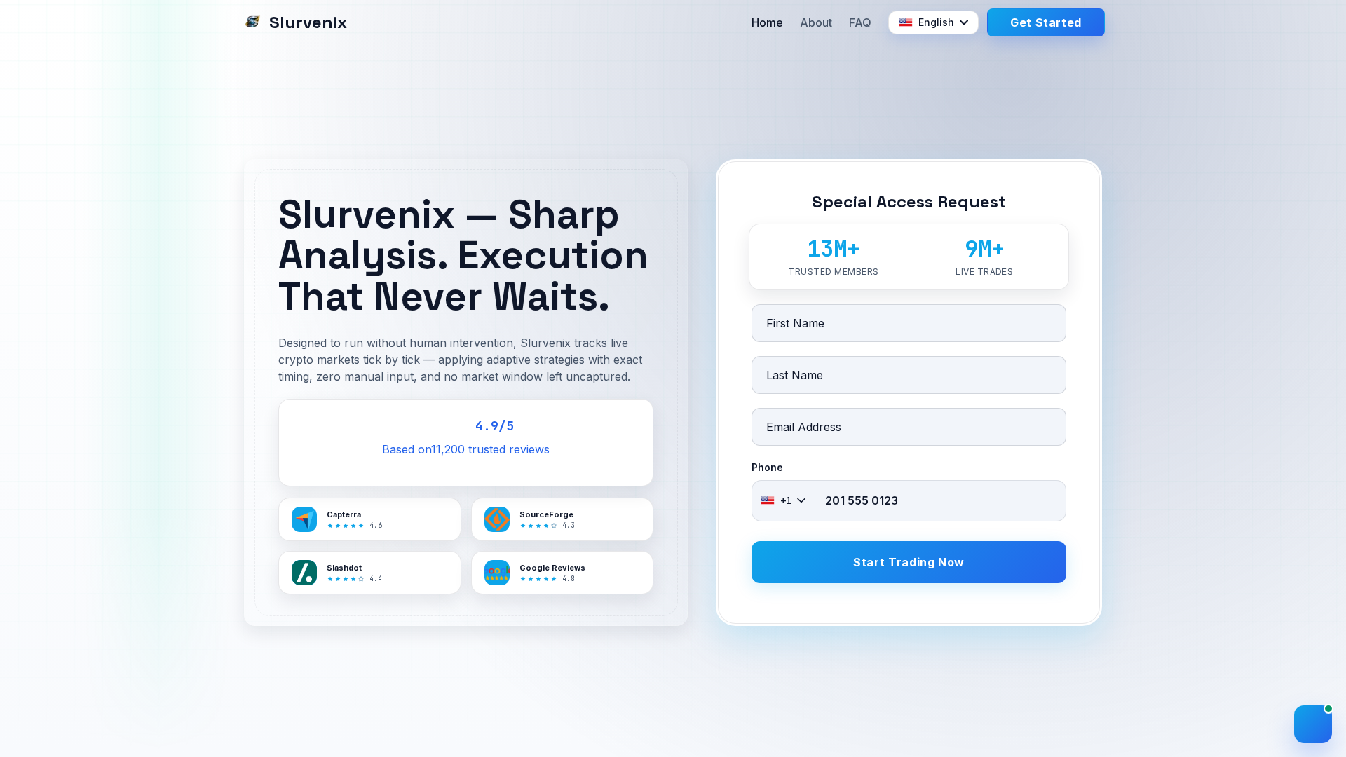 Screenshot of slurvenix.org