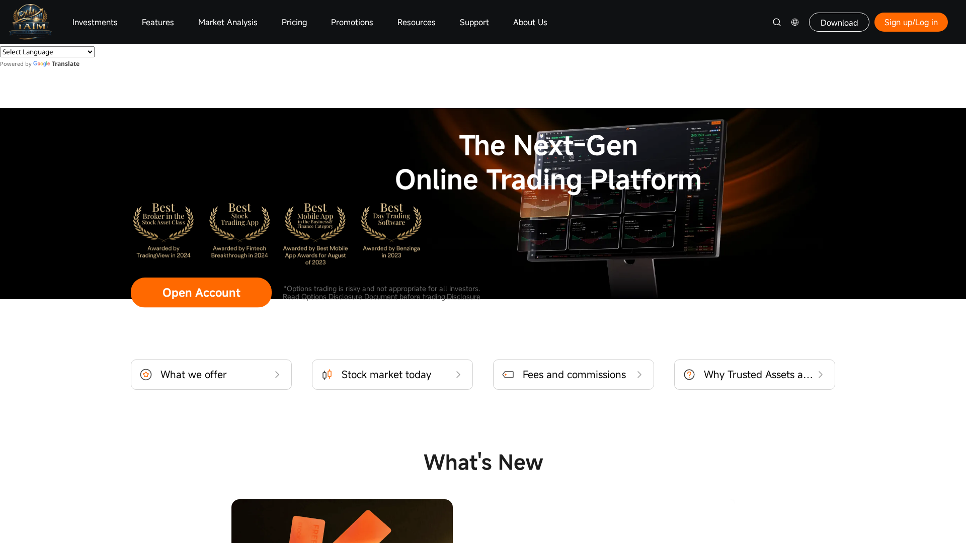 Screenshot of taimmarketpro.com