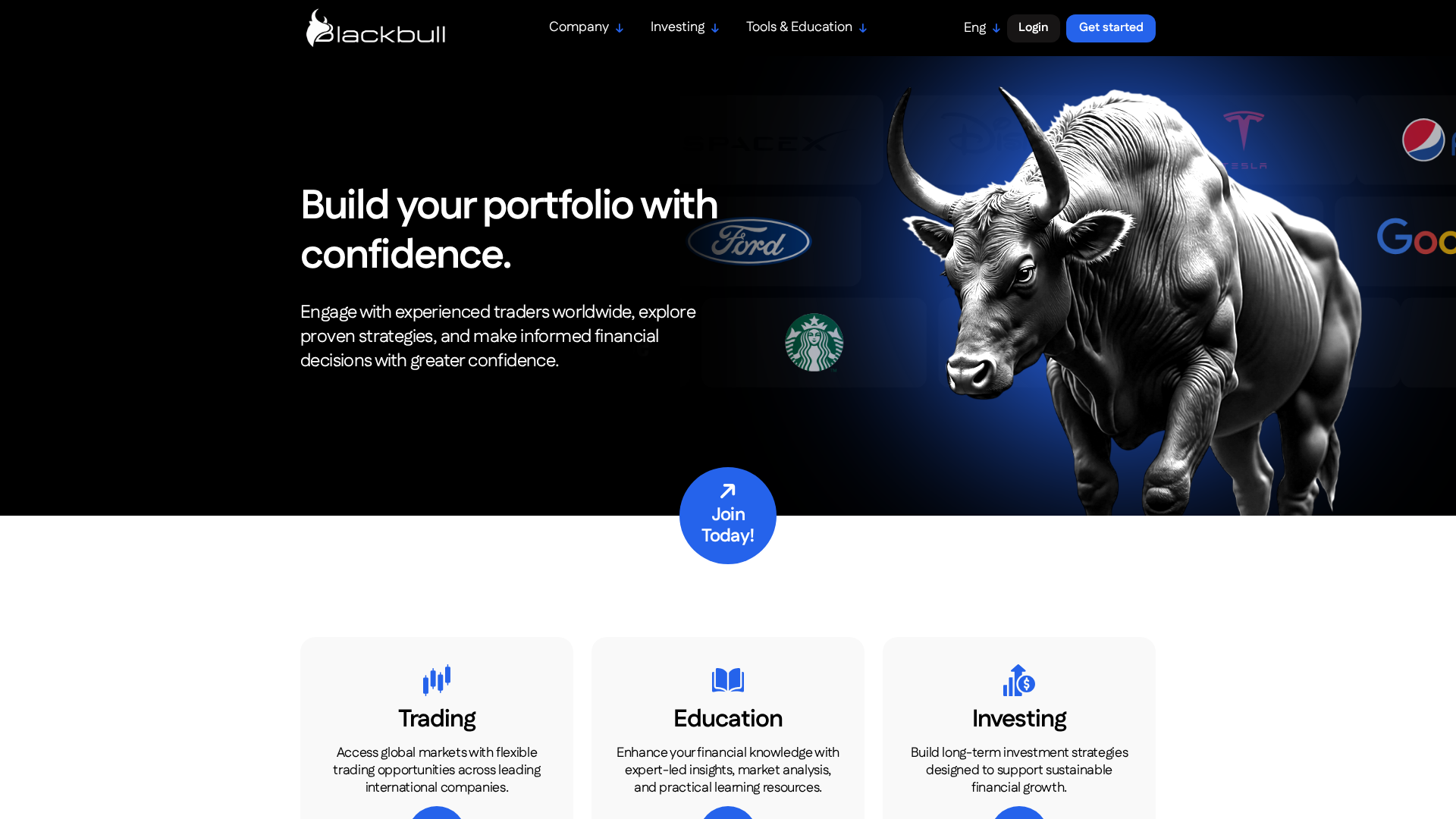 Screenshot of blackbull-markets.site
