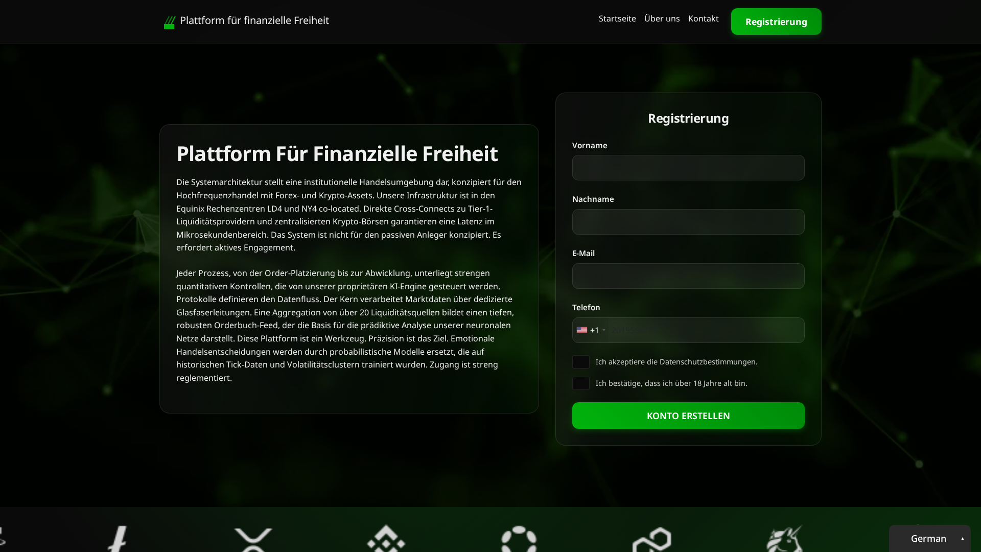 Screenshot of finanziellefreiheit.cloud
