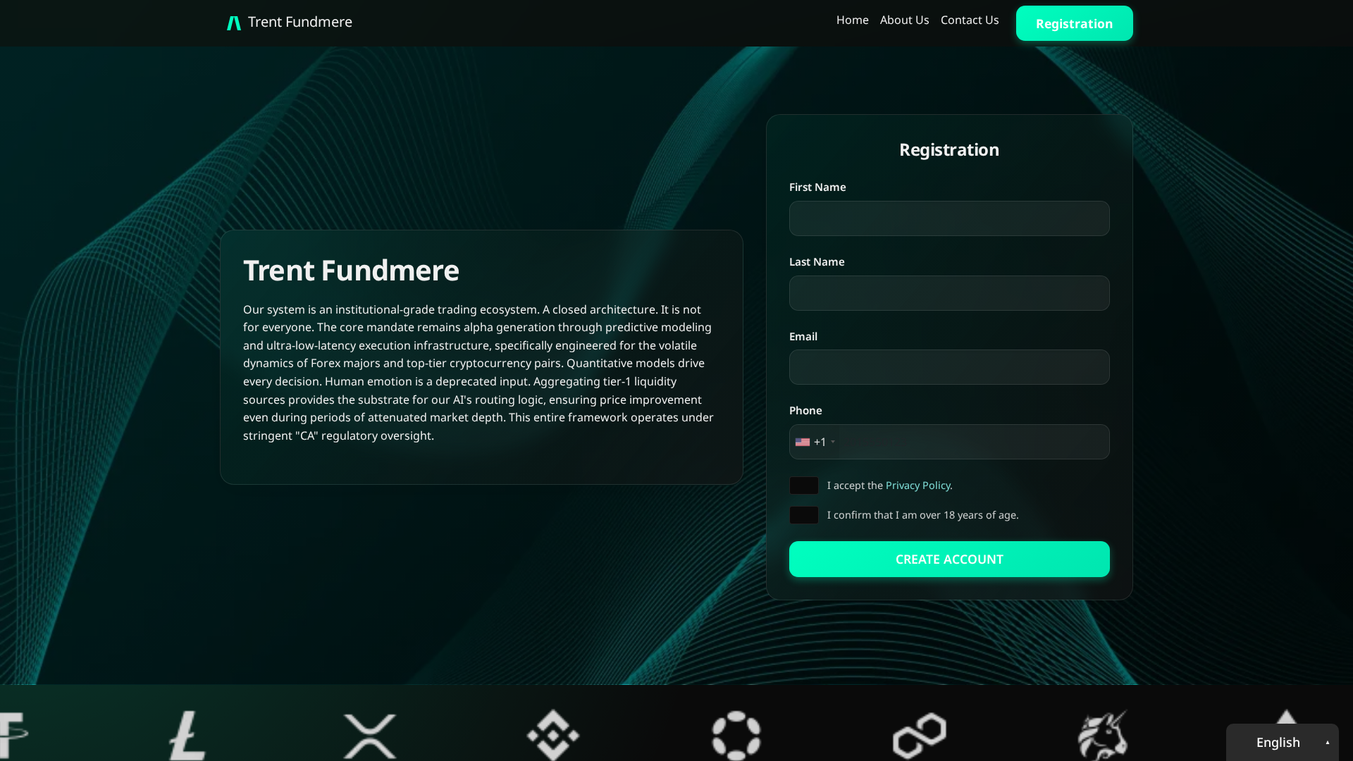 Screenshot of trentfundmere.site