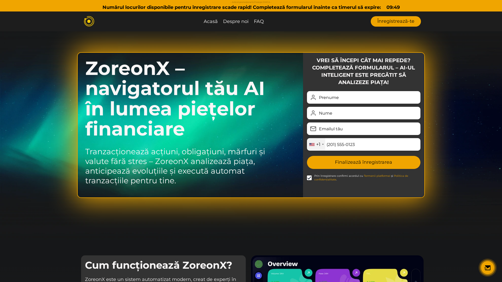 Screenshot of zoreonxromania.com