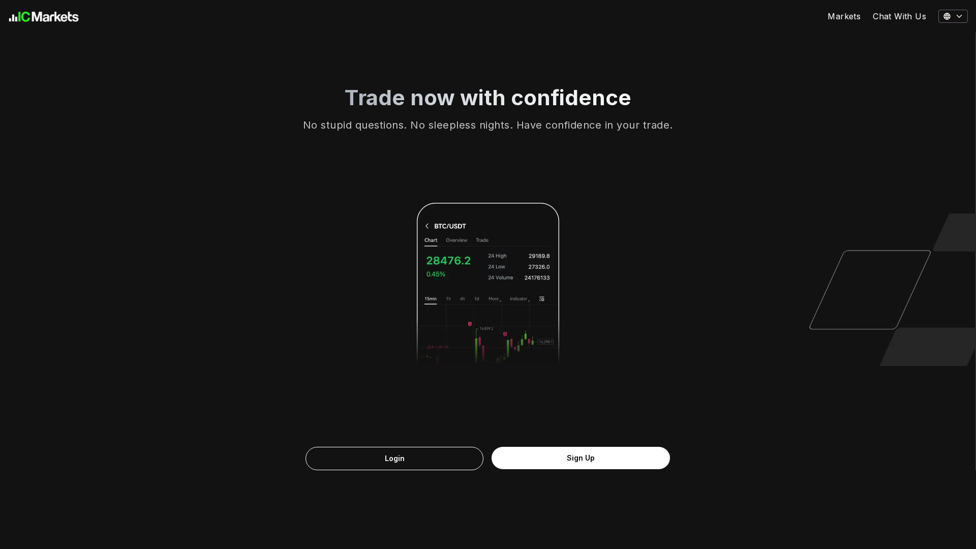 Screenshot of ic-marketstrade.com