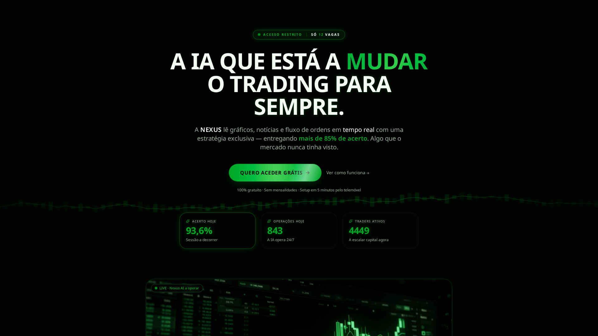 Screenshot of nexusaitrading.online