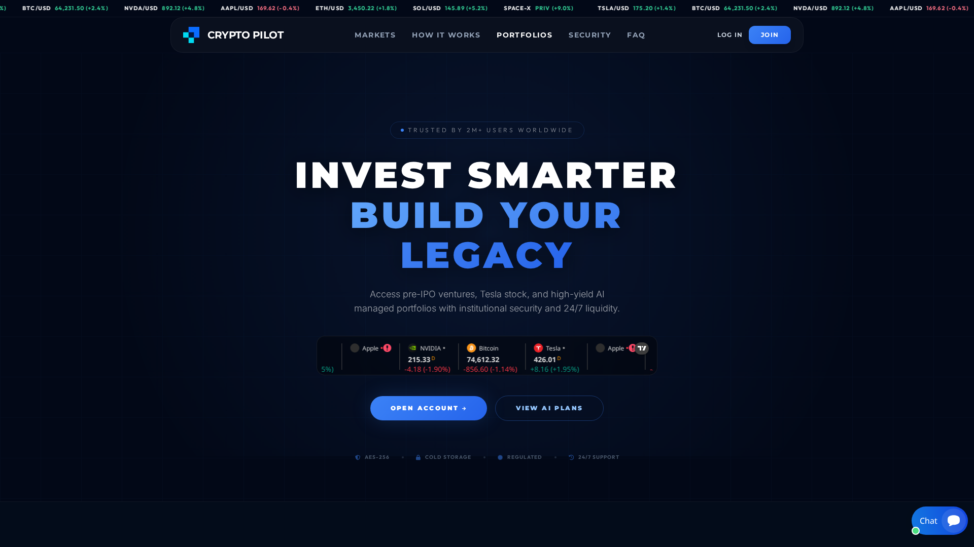 Screenshot of cryptopilot.biz