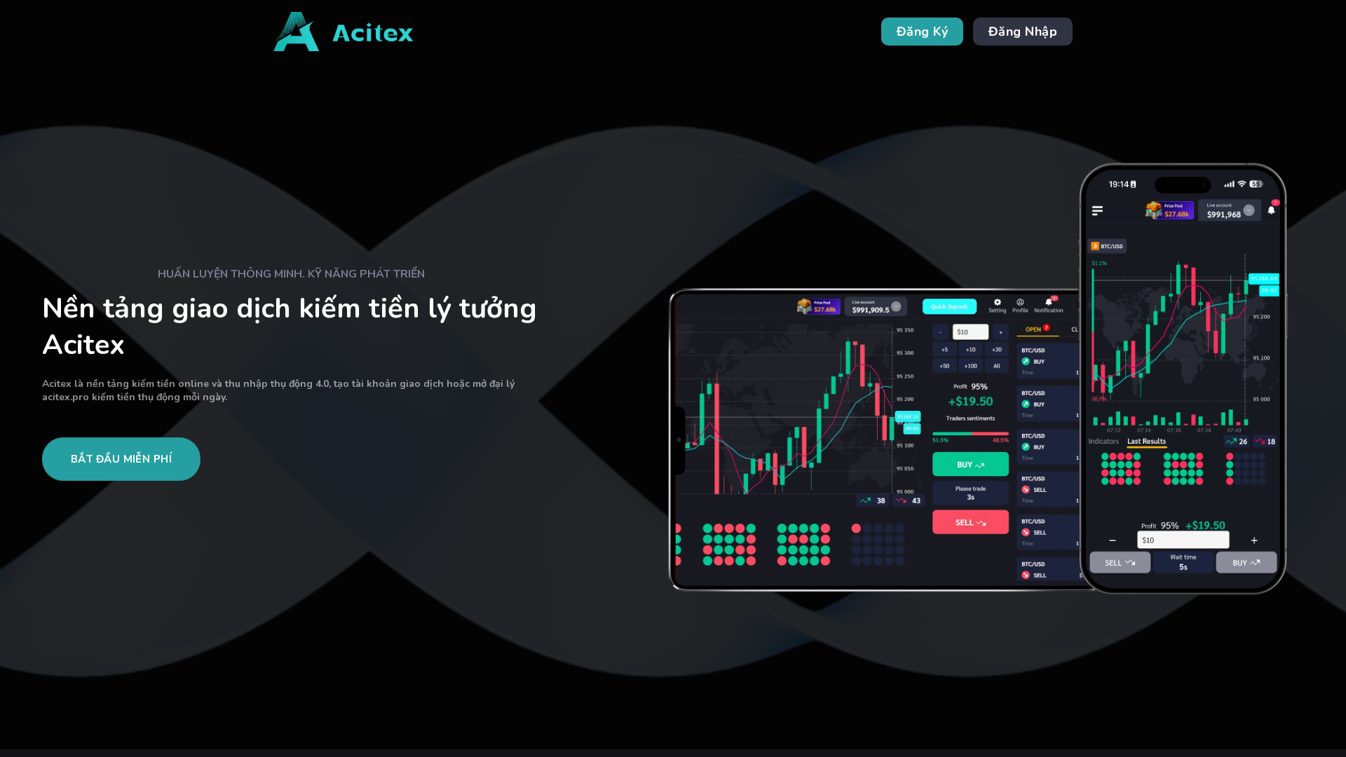 Screenshot of acitex.pro