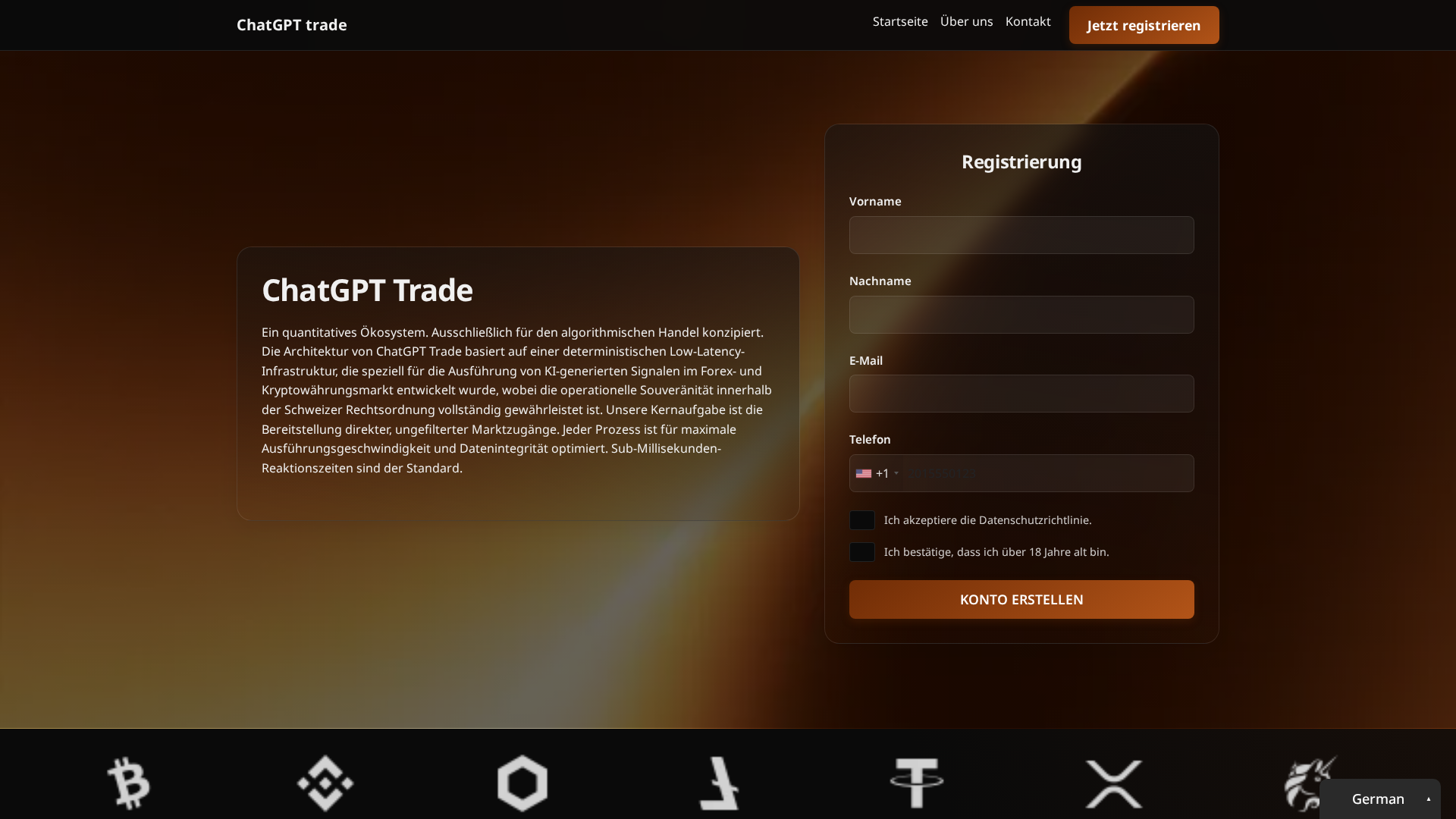 Screenshot of chatgpttrade.site