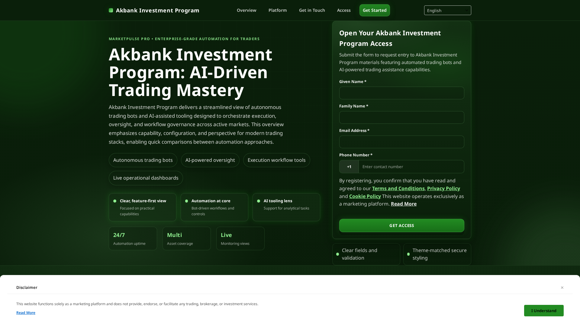 Screenshot of akbankinvestprogram.click