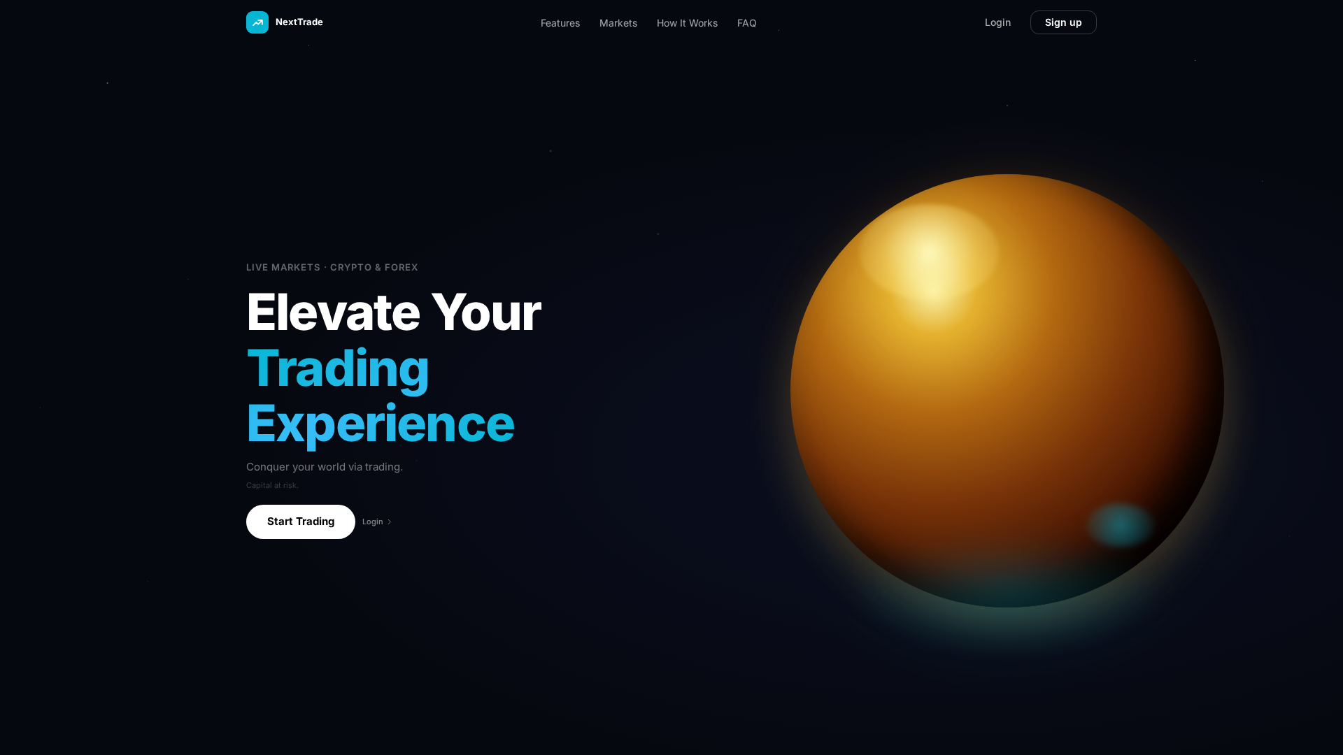 Screenshot of next-trade.co.ke