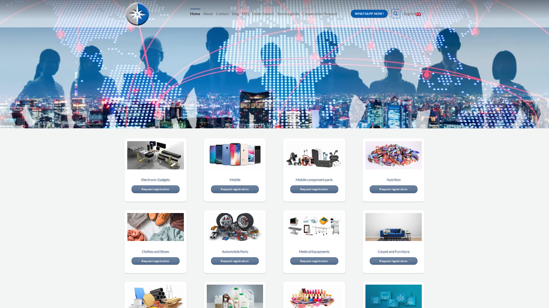 Screenshot of samitradingco.com