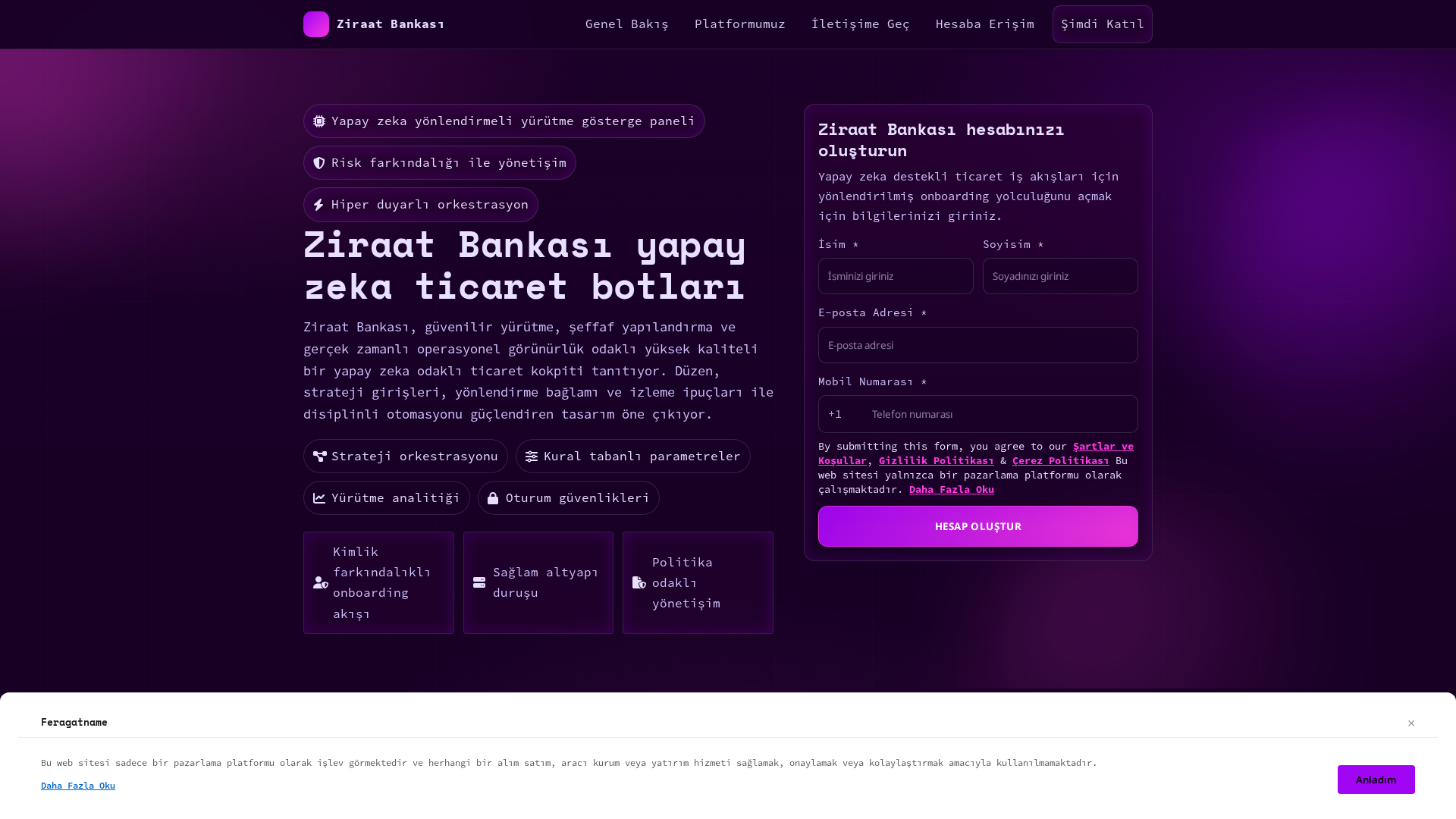 Screenshot of ziraatbankasi.digital