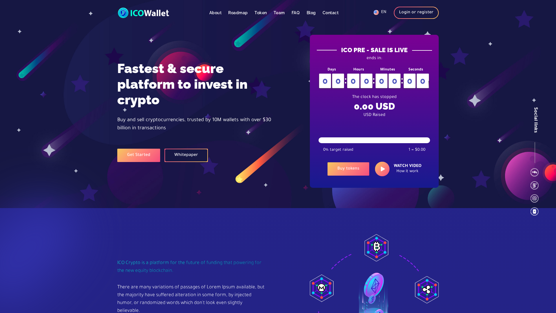 Screenshot of spacexpresale.com