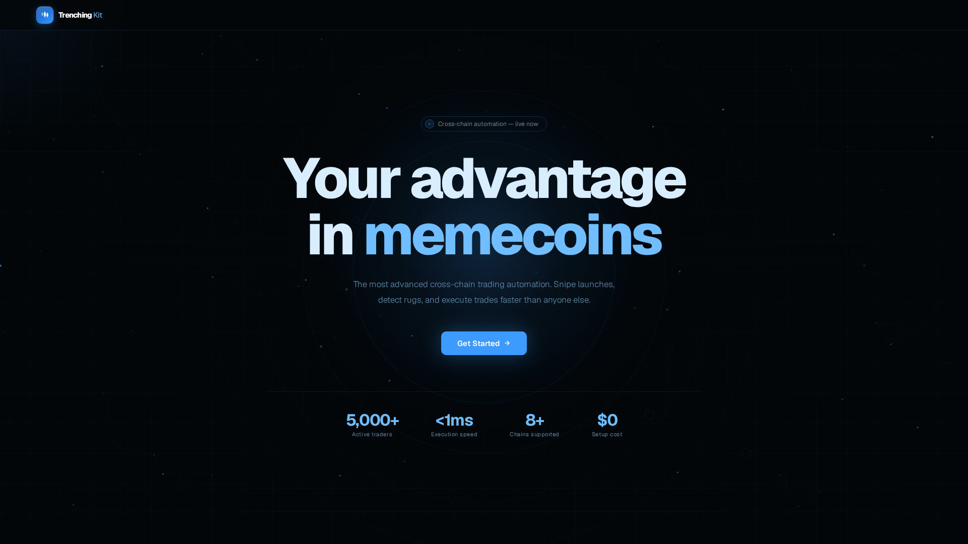 Screenshot of axiomkit.trade