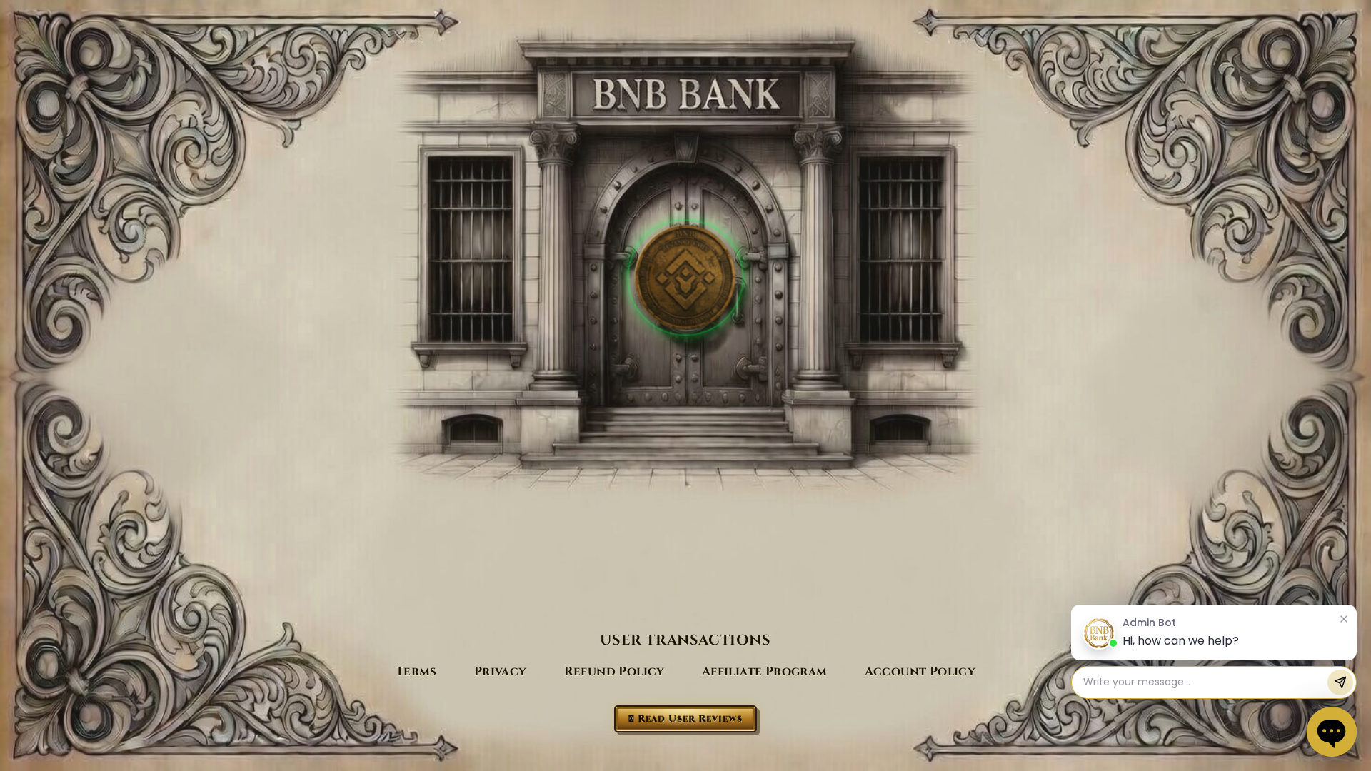 Screenshot of golden-vault.ink
