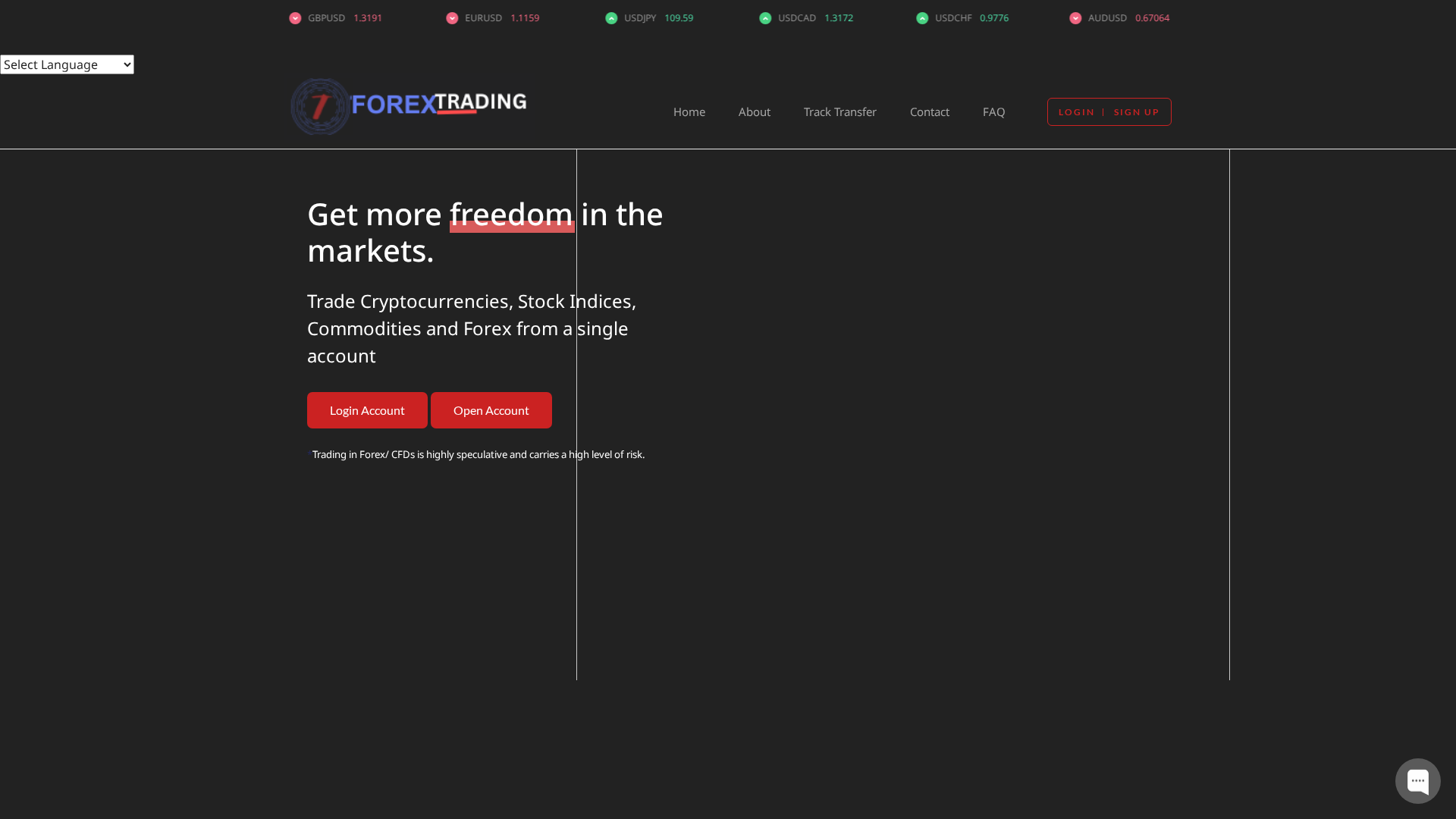 Screenshot of forextradingscompanyltd.com