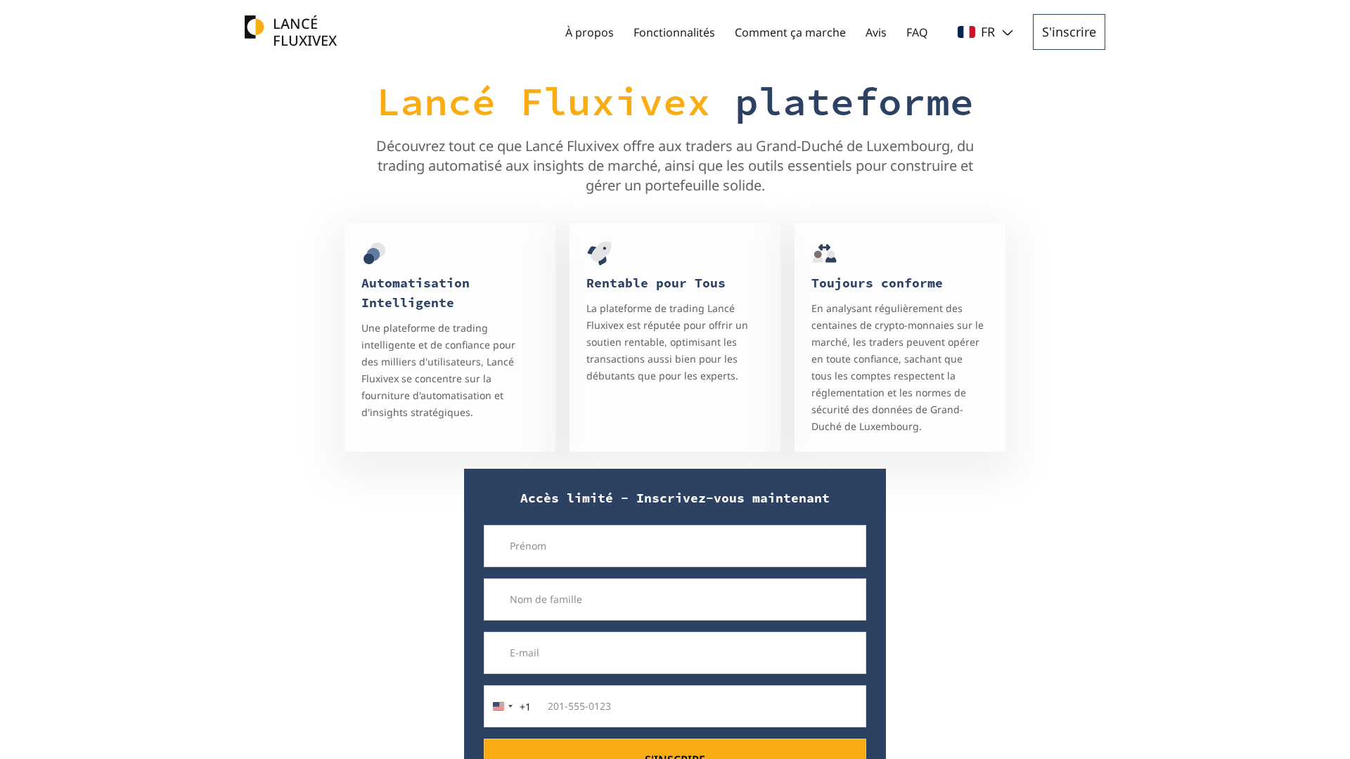 Screenshot of lance-fluxivex.com