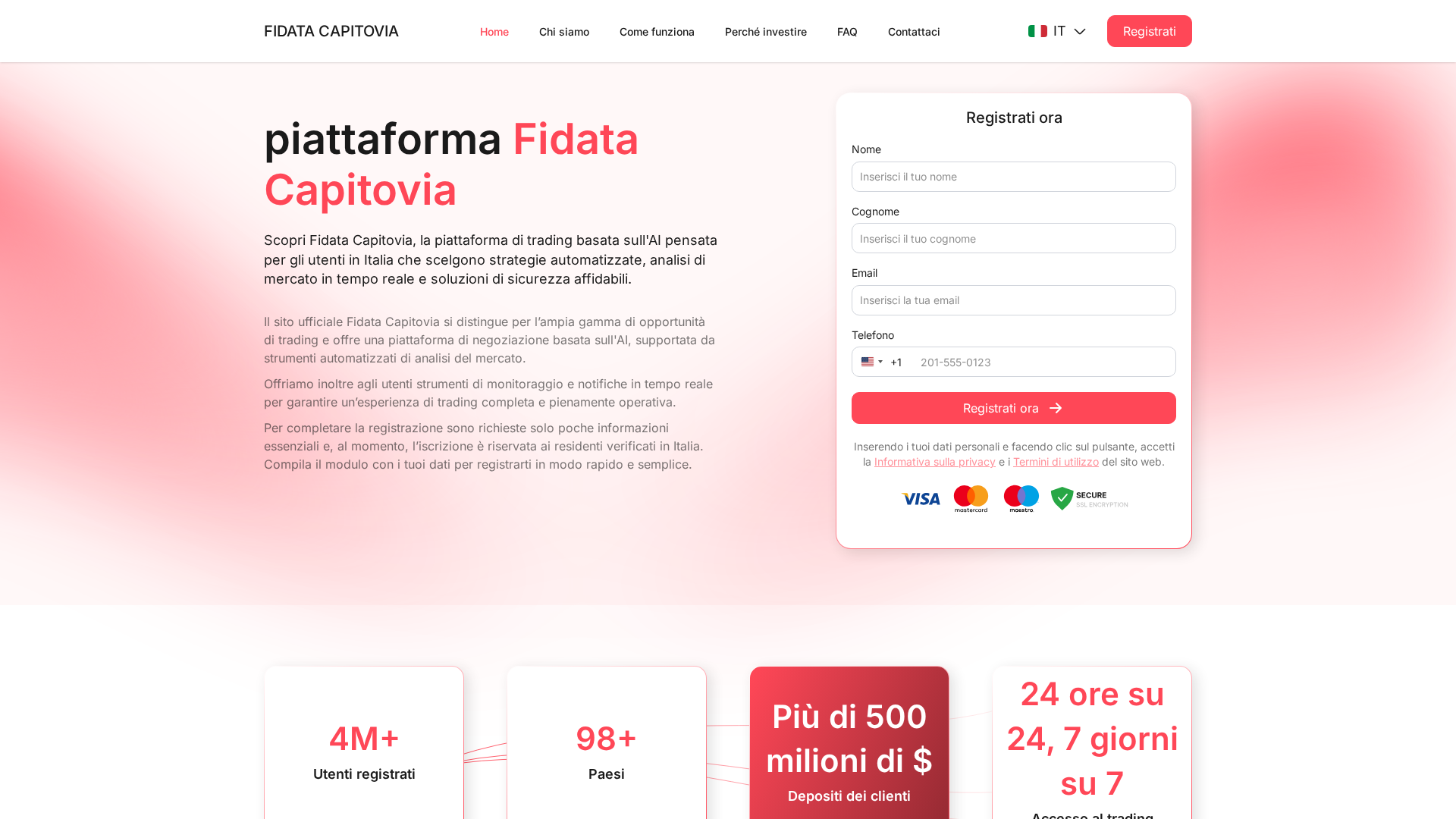 Screenshot of fidata-capitovia.com