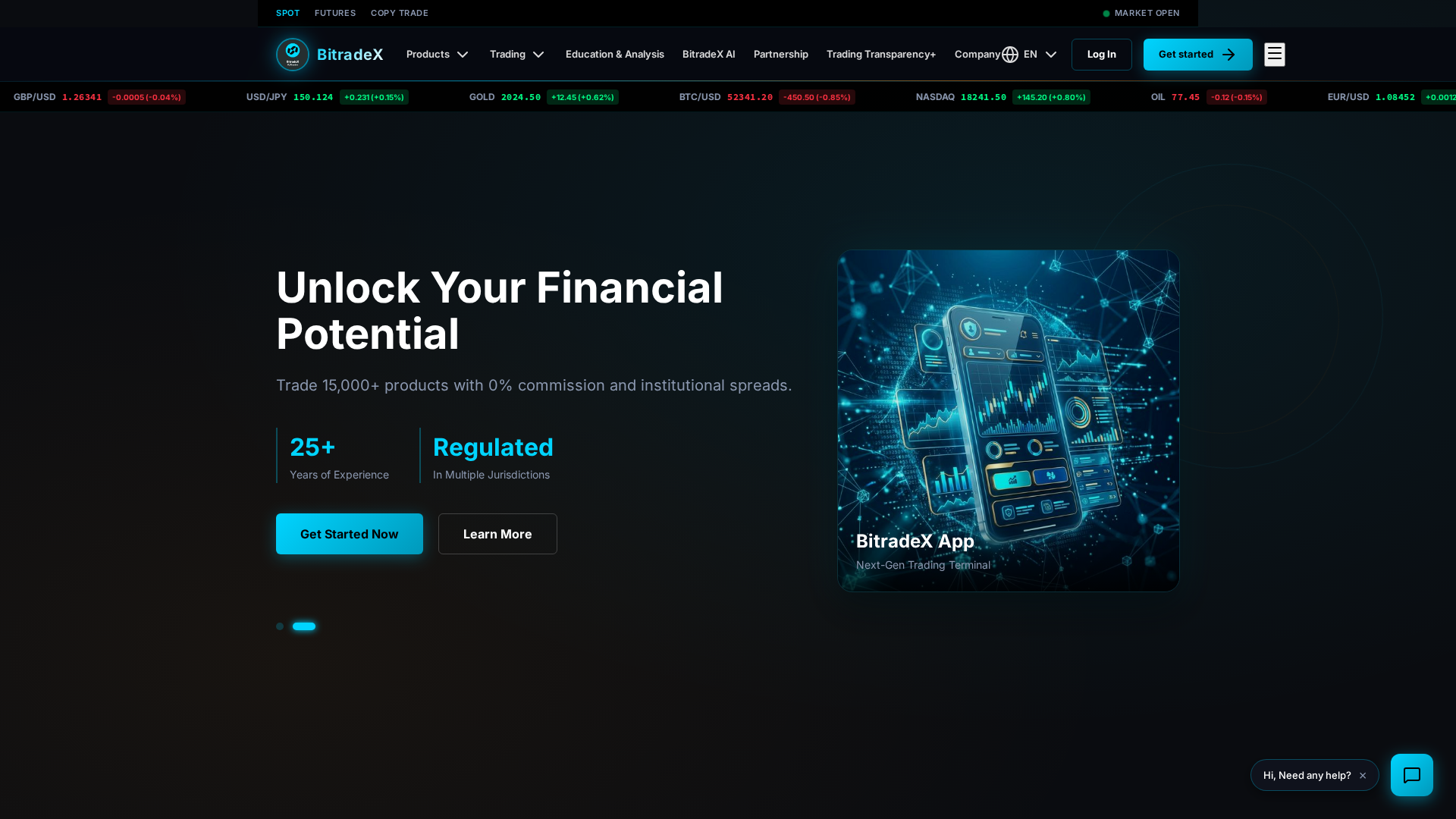 Screenshot of pro-bitradex.cloud