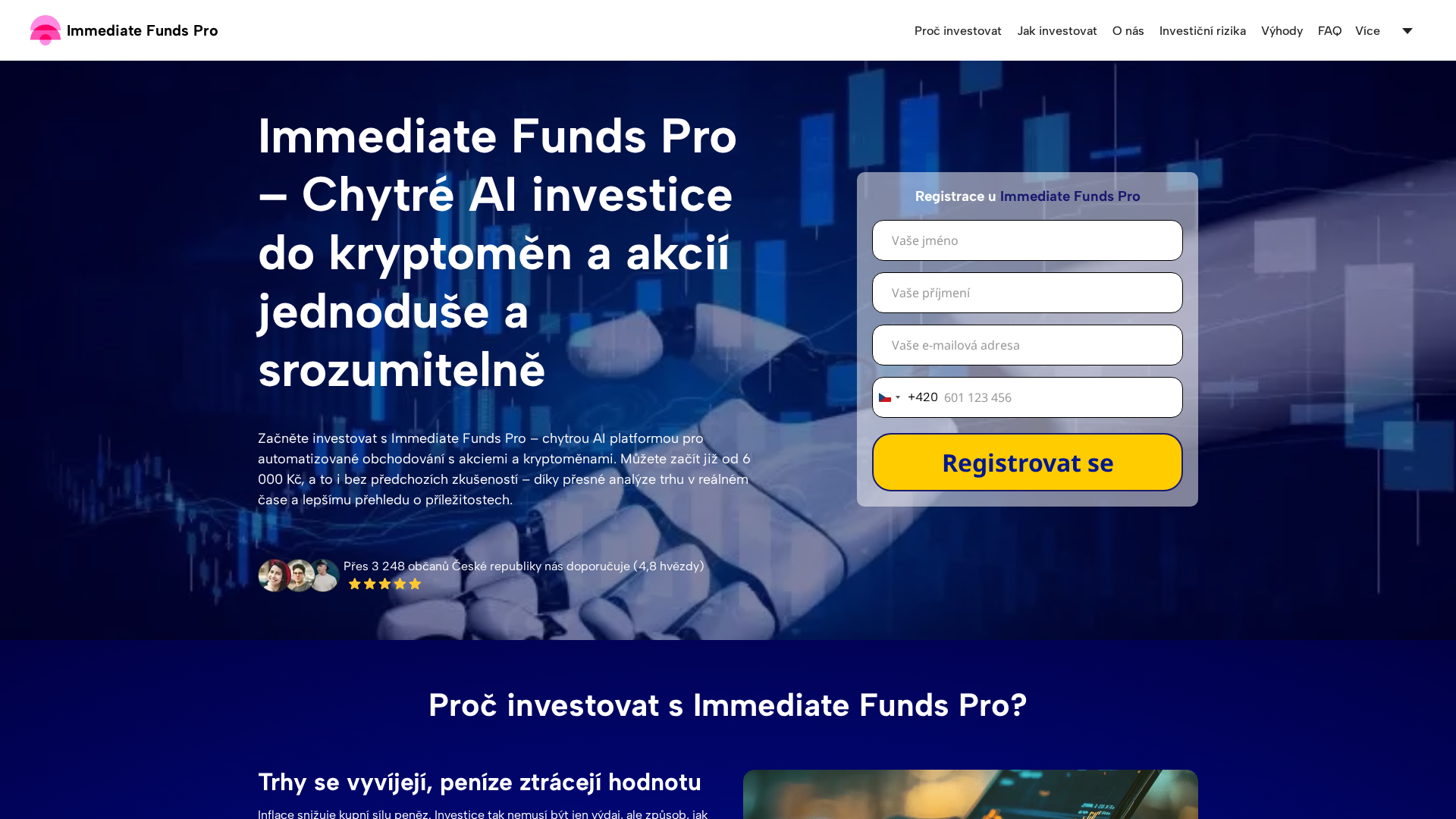 Screenshot of immediate-fundspro.com