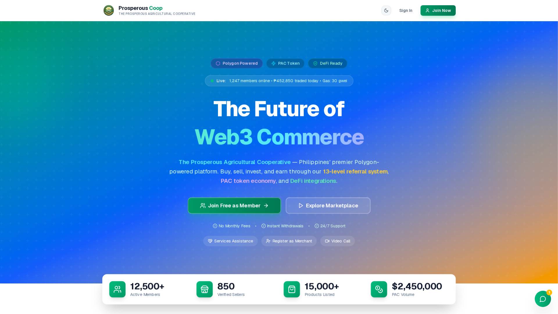 Screenshot of pacopglobal.com