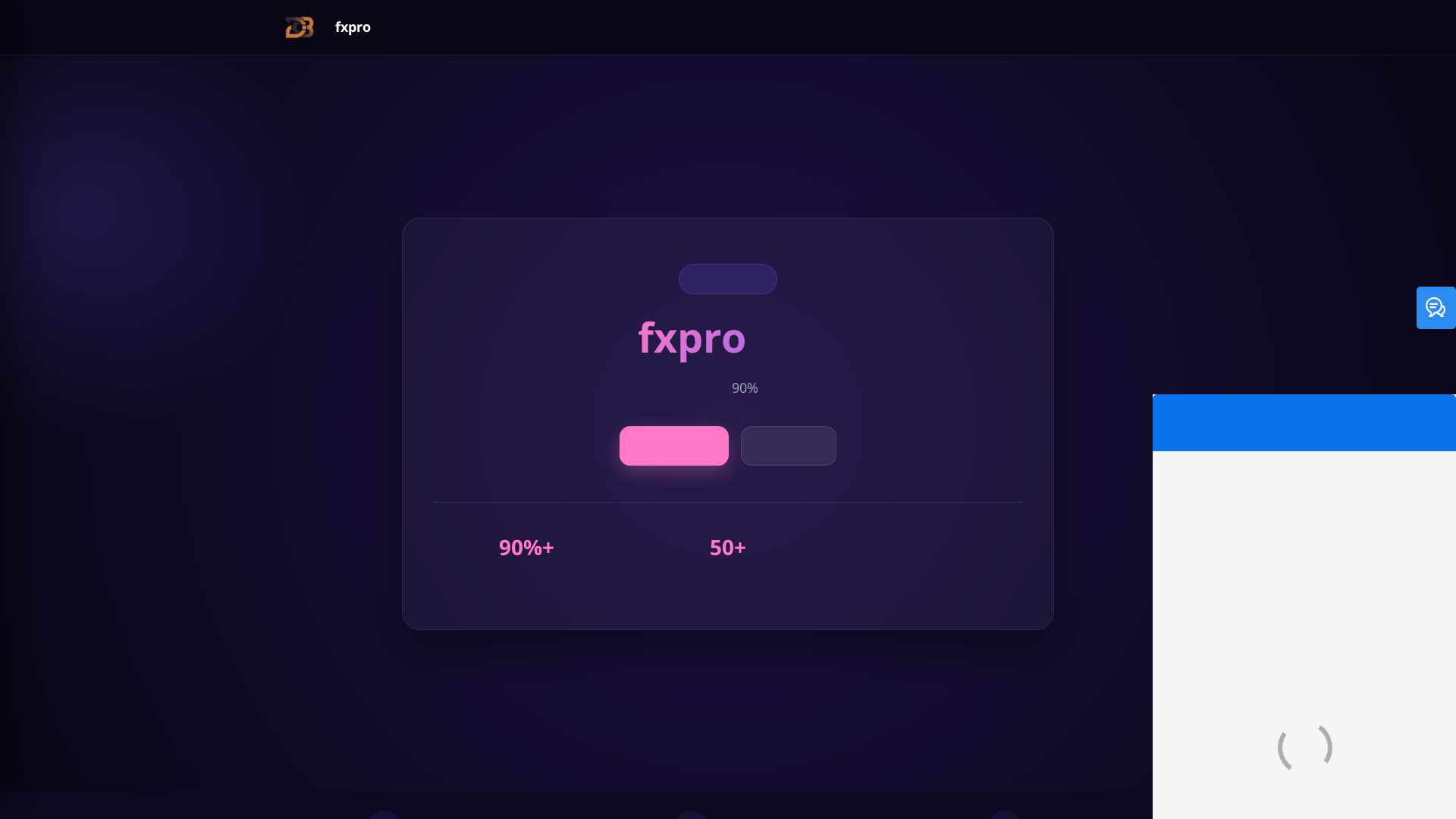 Screenshot of fxprofanyong.com