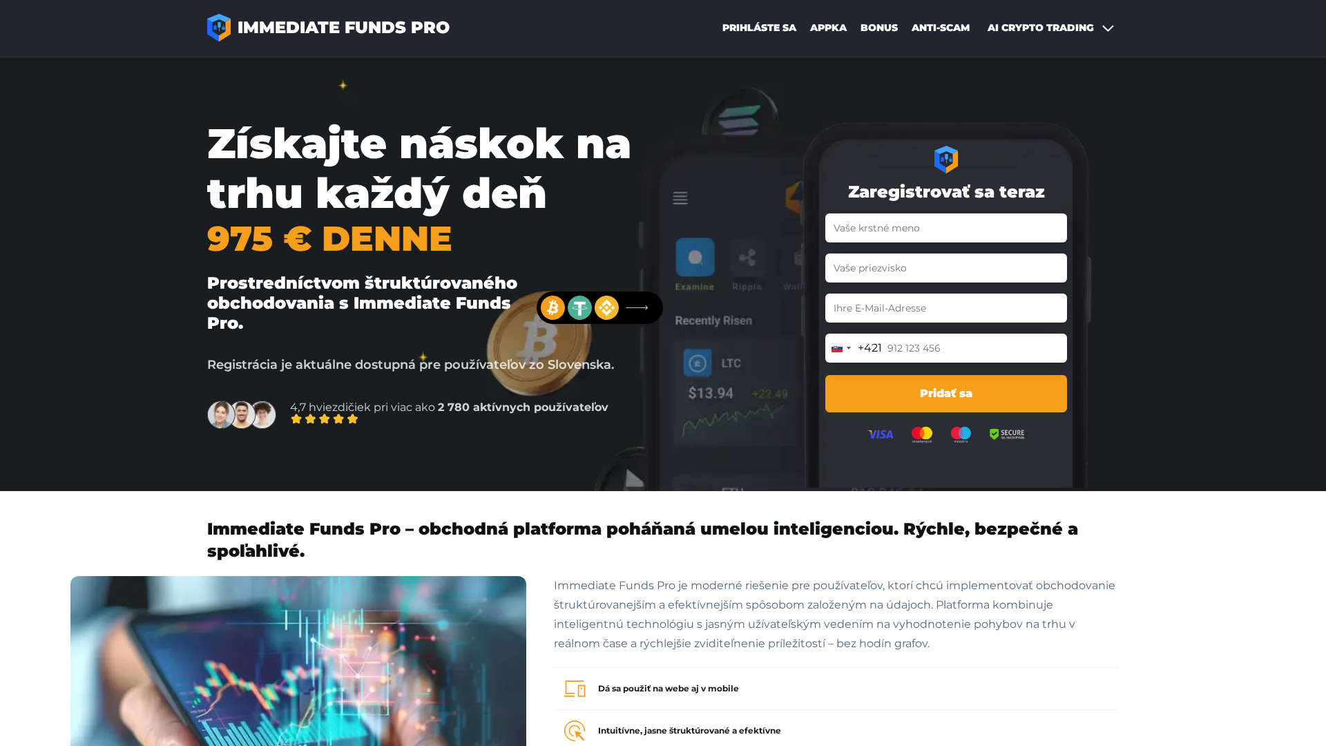 Screenshot of immediate-fundspro.net
