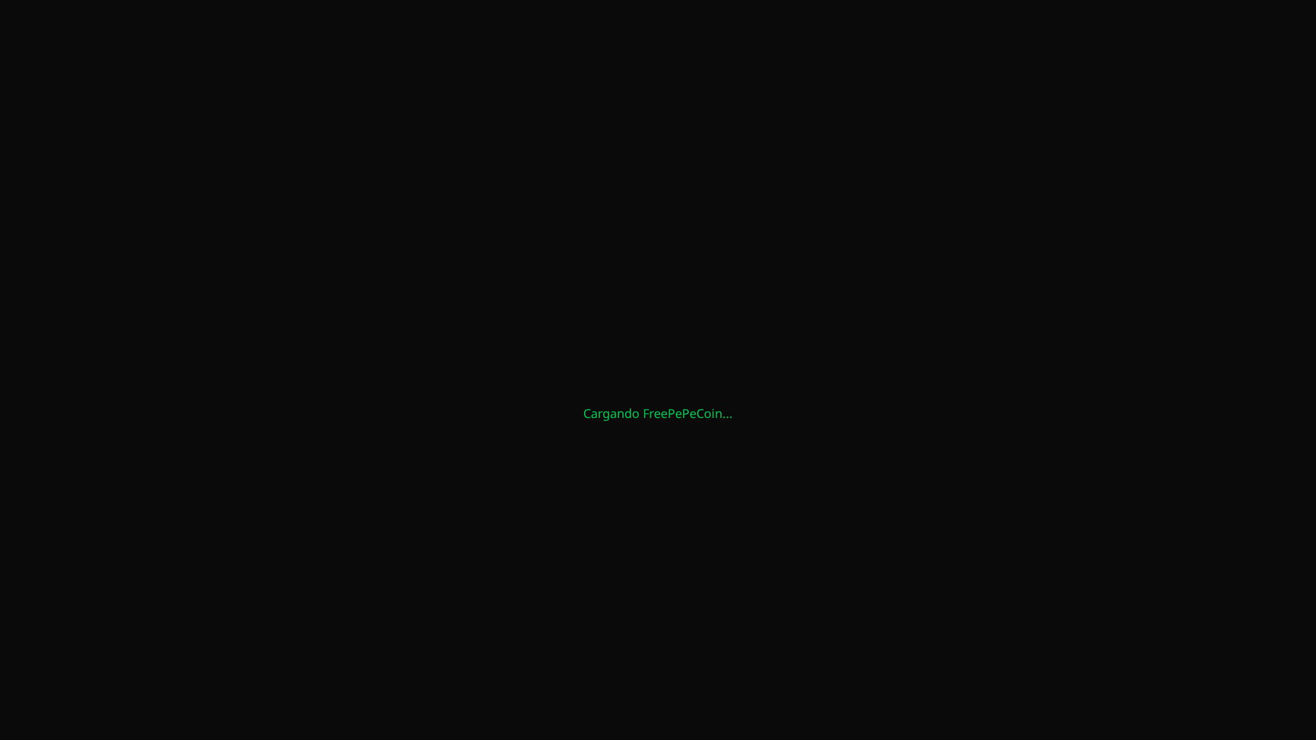 Screenshot of freepepecoin.xyz