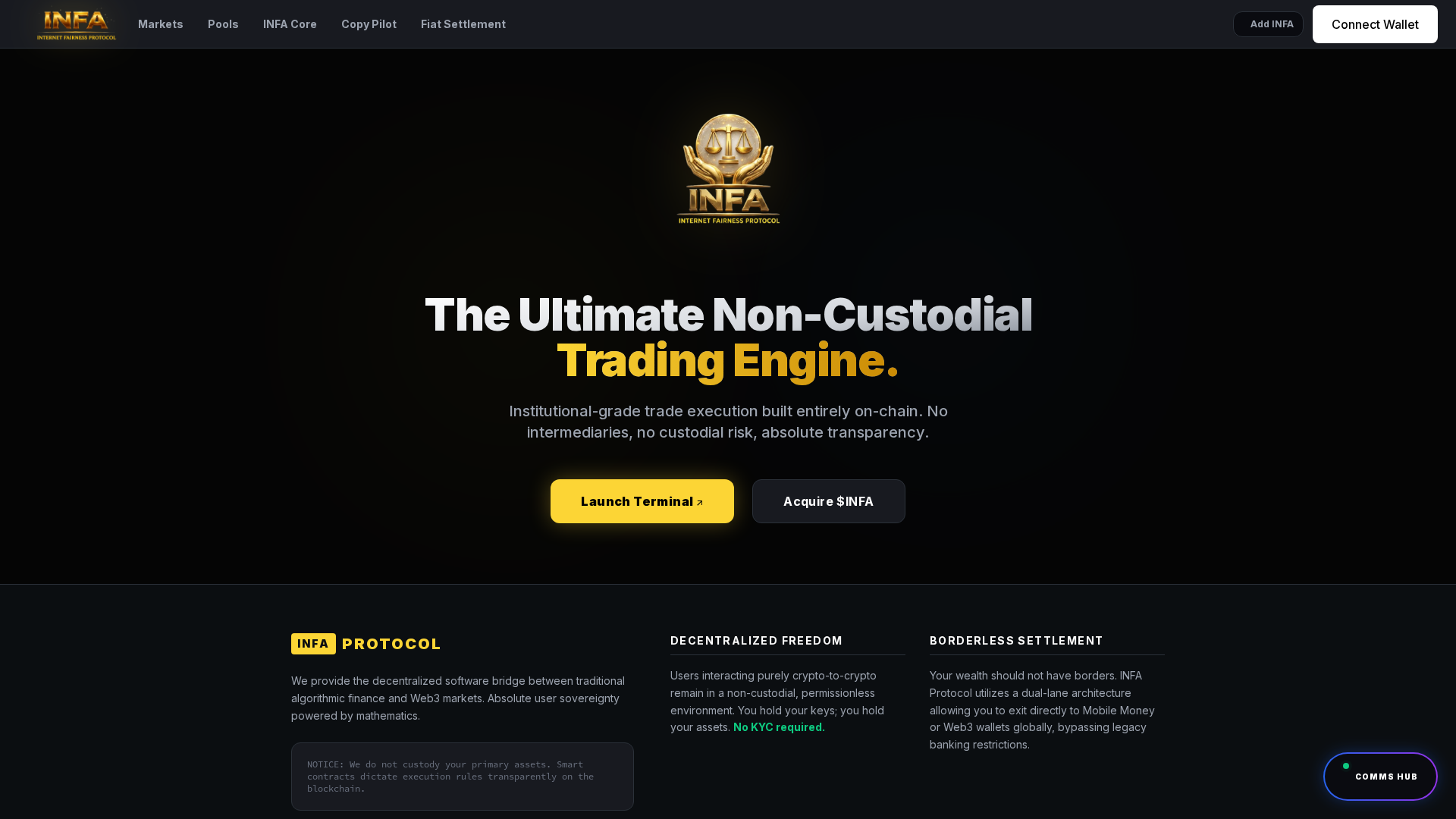 Screenshot of infaprotocol.org