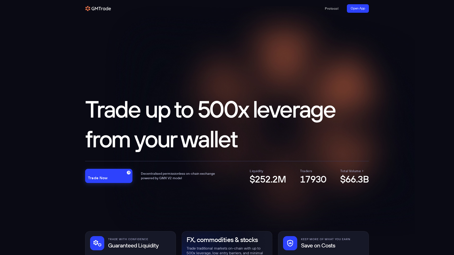 Screenshot of gmtrade.org