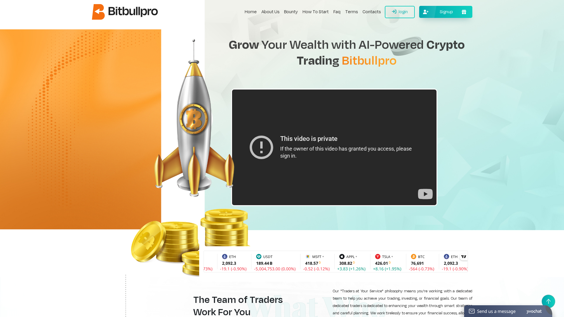 Screenshot of nords-forex.com