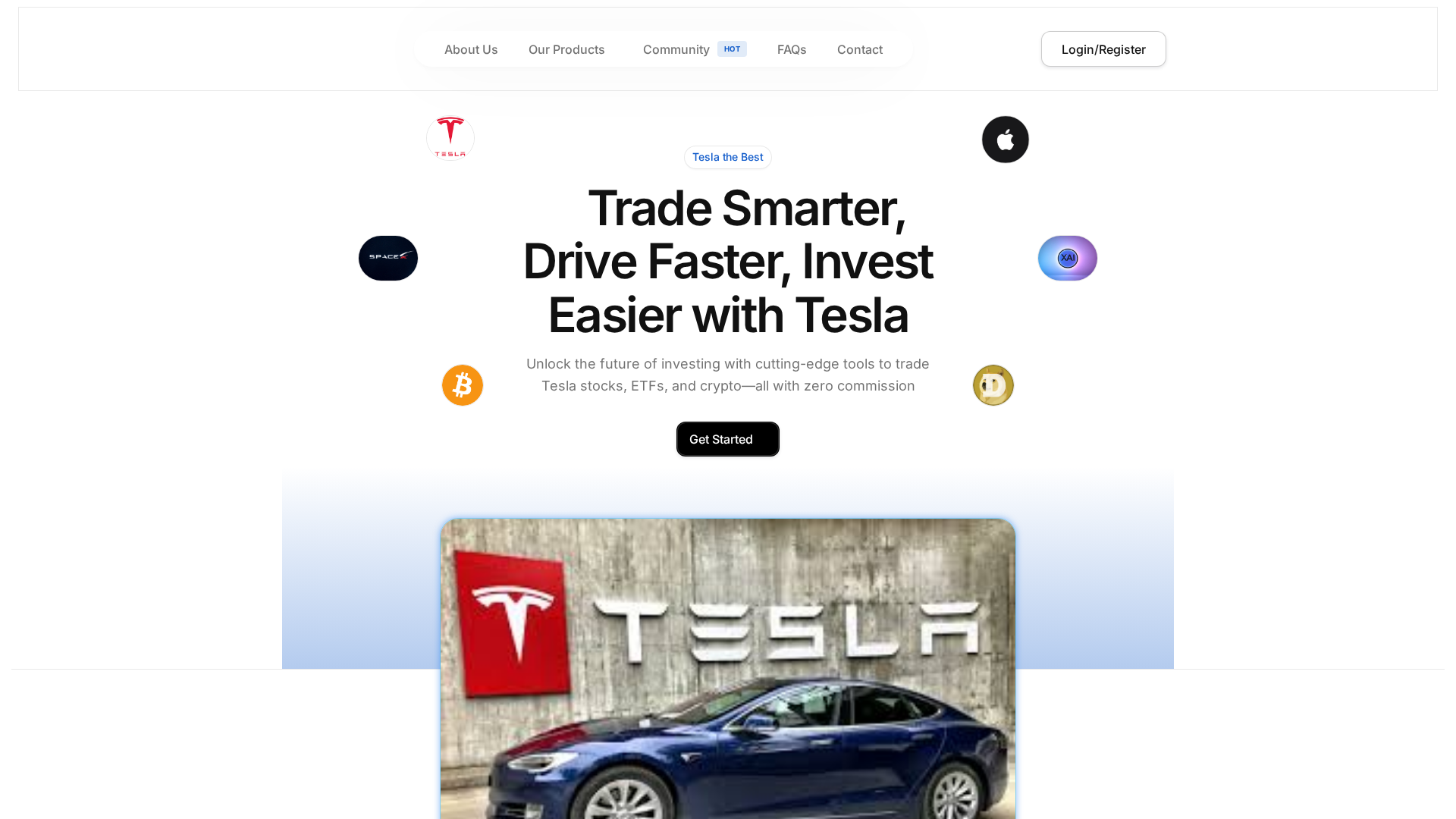 Screenshot of xaitradedesk.live