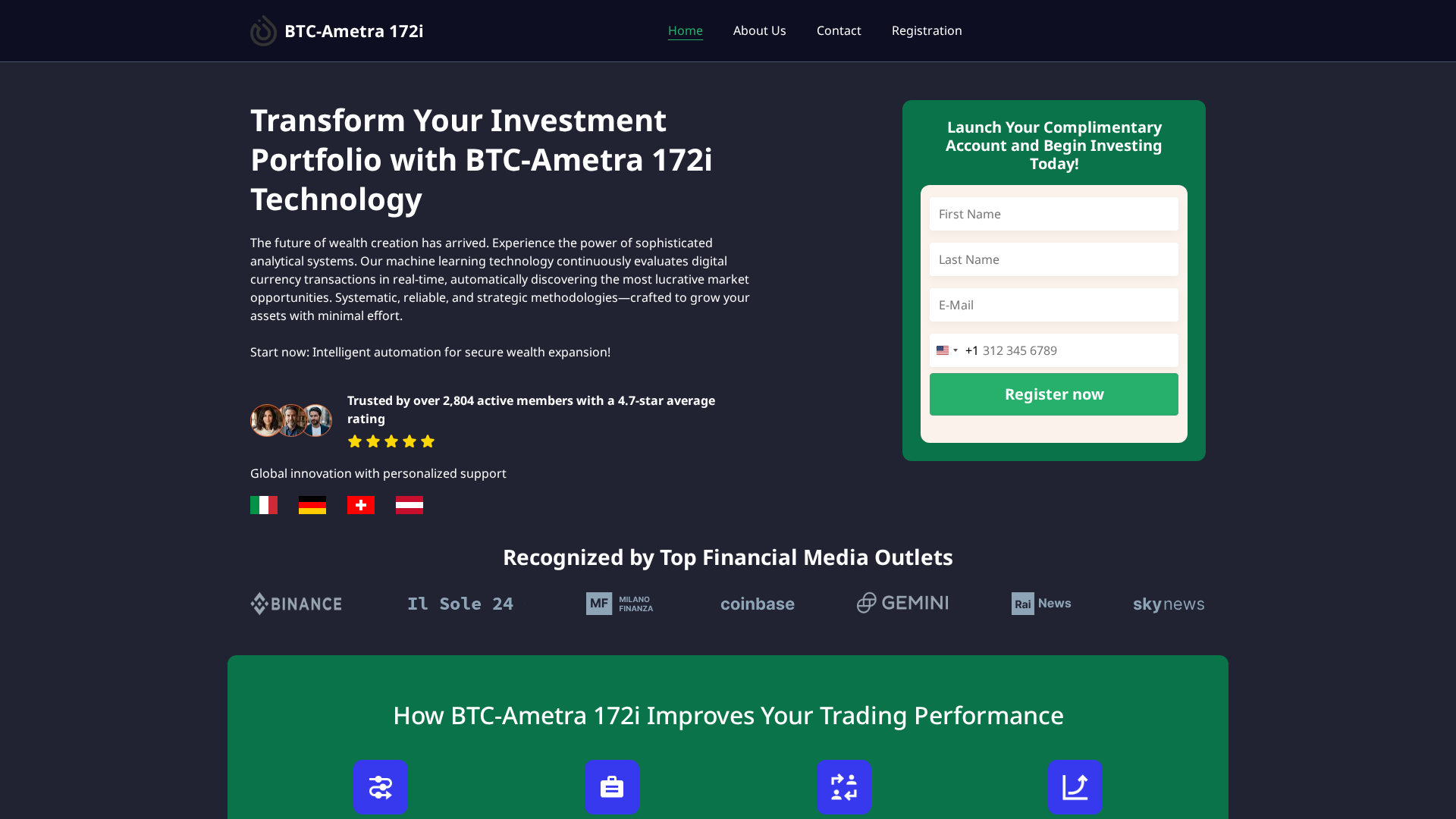 Screenshot of btc-ametra-172i.com