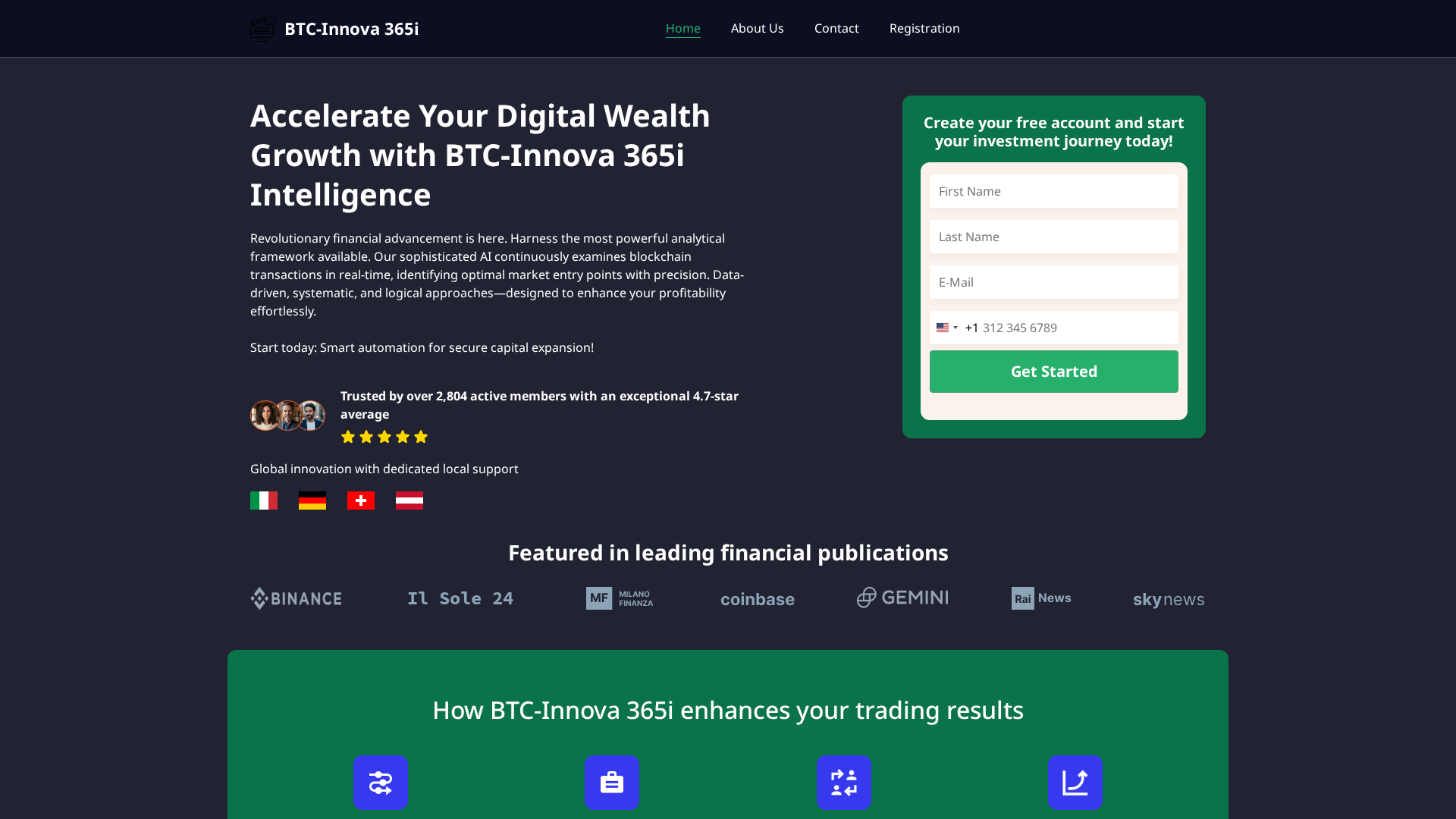 Screenshot of btc-innova-365i.com